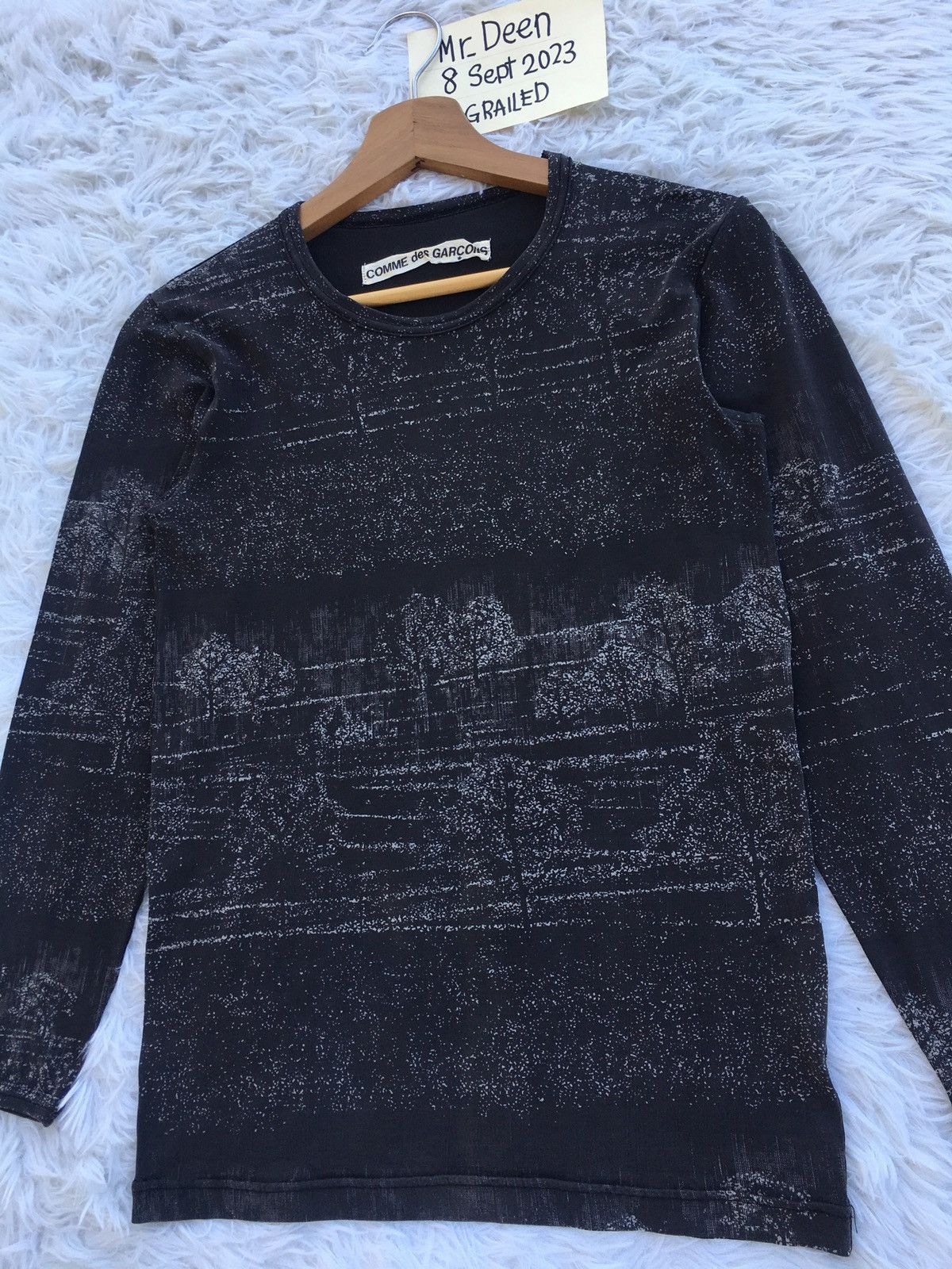 Comme des Garcons Rare Vintage 90s Comme Des Garcons Rayon Longsleeve Shirt Size US S / EU 44-46 / 1 - 7 Thumbnail