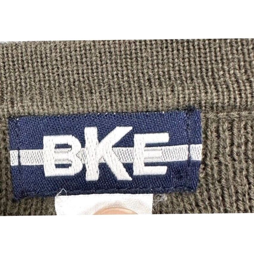 BKE BKE Sweatshirt Mens Large Olive Green Orange V-Neck Pullover Long Sleeve Shirt Size US L / EU 52-54 / 3 - 4 Thumbnail