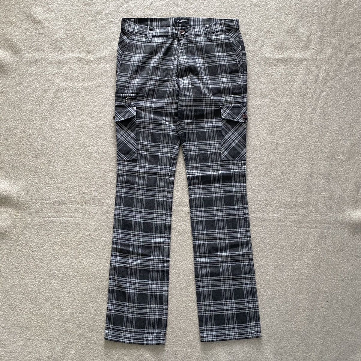 If Six Was Nine × Japanese Brand Vintage Suggestion Cargo Pants Check w31 Size US 31 - 2 Thumbnail