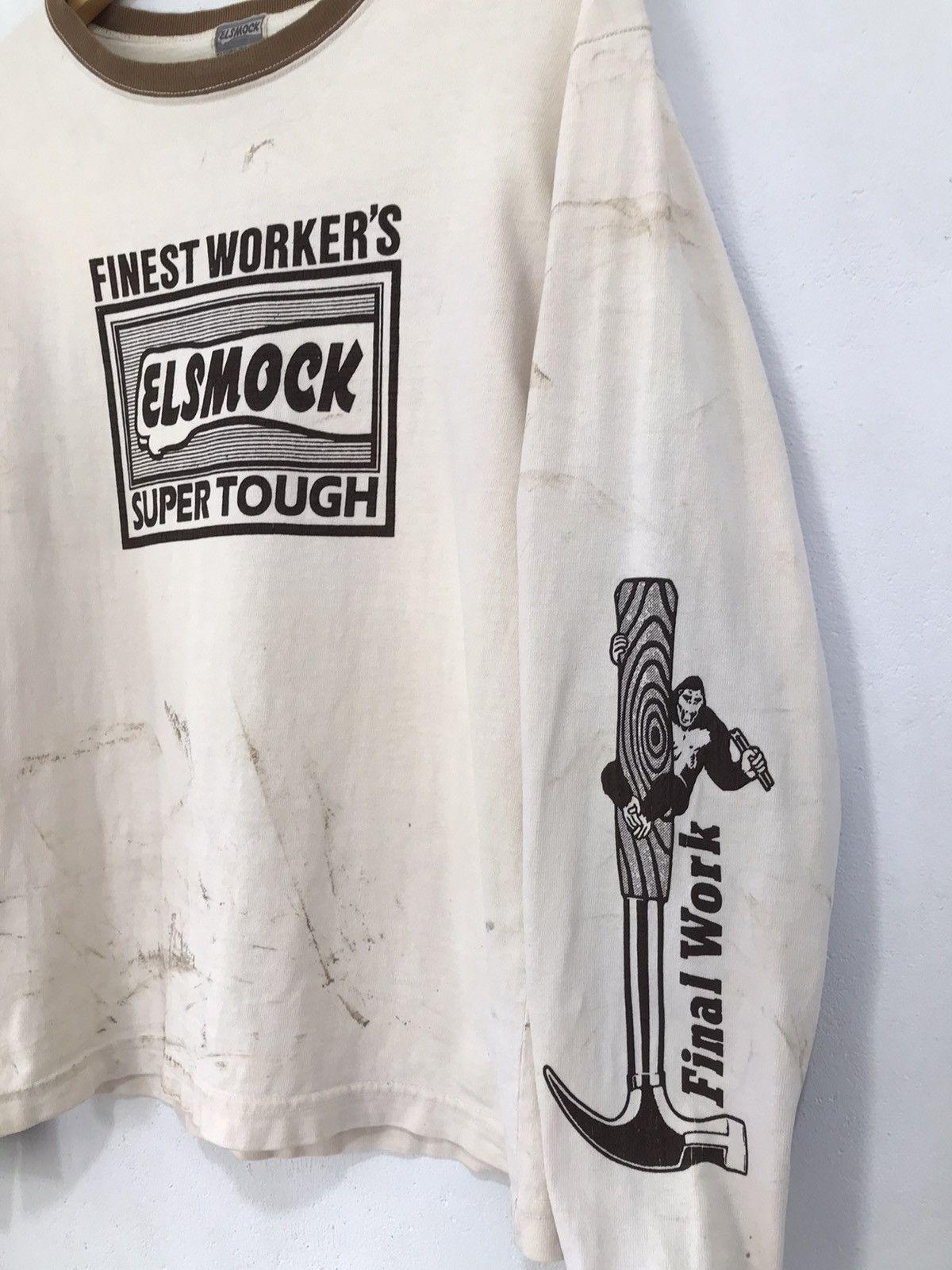 Vintage Vintage Finest Worker Elsmock Long sleeve Size US M / EU 48-50 / 2 - 2 Thumbnail