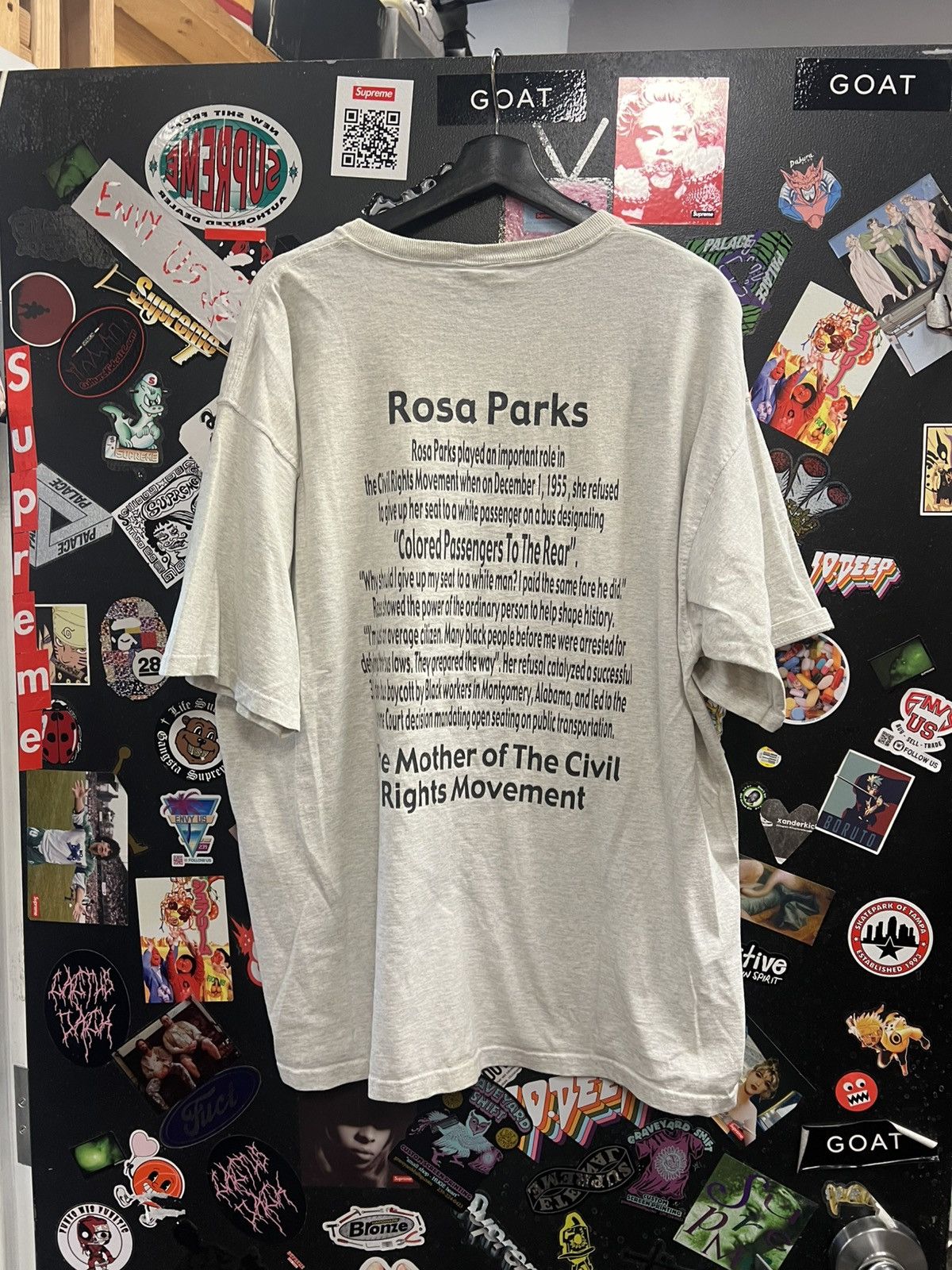 Vintage Vintage Rosa Parks Shirt Size US XXL / EU 58 / 5 - 2 Thumbnail