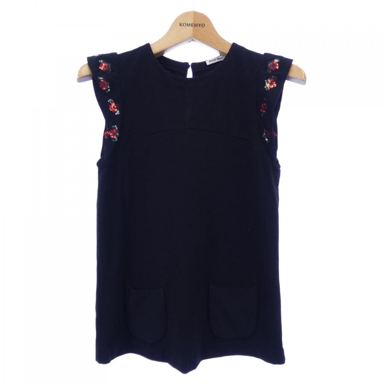 Miu Miu Miu Miu Miu Miu Top Textile Tops MJM6051EDN DUTY FREE for USA Size ONE SIZE - 1 Thumbnail