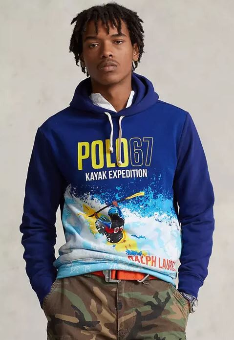 Polo Ralph Lauren Polo Ralph Lauren Polo67 Expedition Hooded Sweatshirt Size US L / EU 52-54 / 3 - 1 Thumbnail