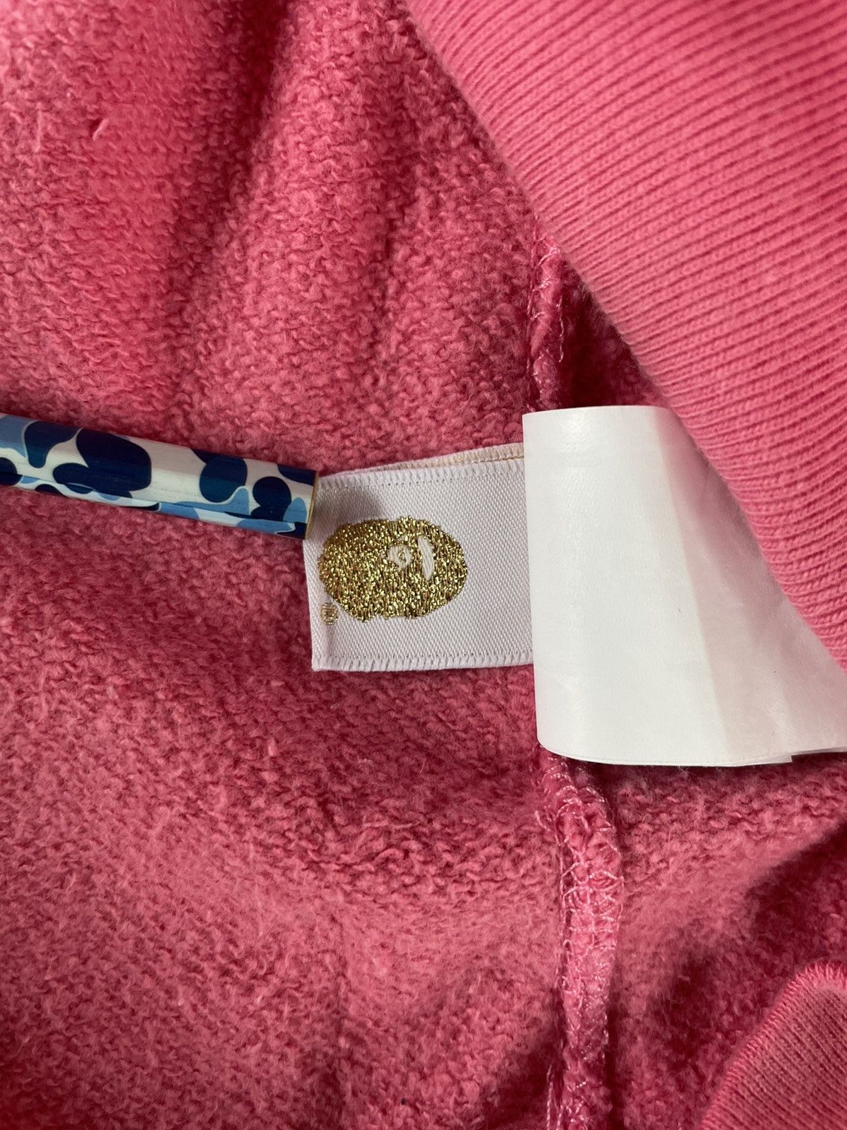 Bape Bape APE Logo Pullover Hoodie Size XS / US 0-2 / IT 36-38 - 8 Thumbnail
