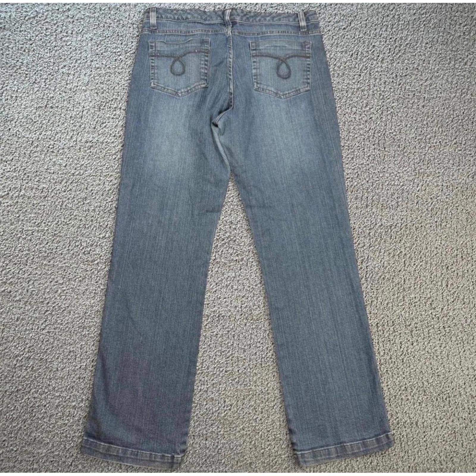 Lee Lee Lower on the Waist Jeans Womens 14 Med Stretch Bootcut Size 36" / US 14 / IT 50 - 2 Thumbnail