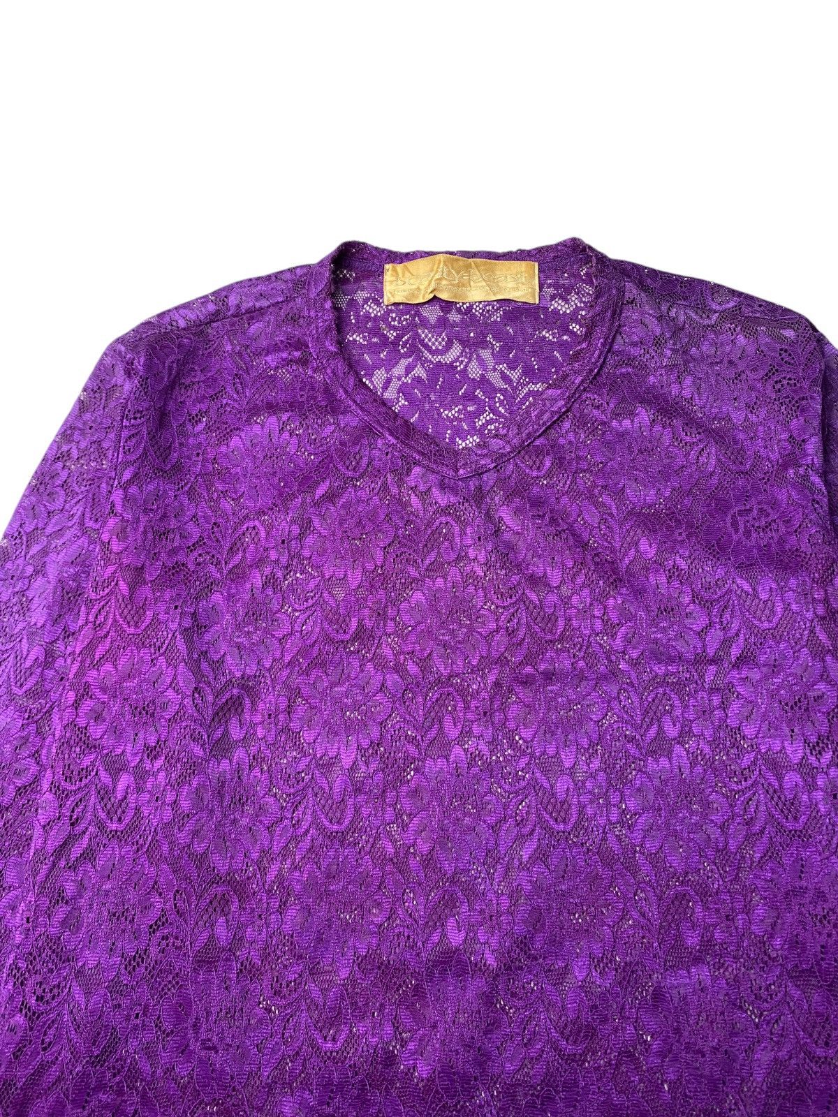 20471120 × Beauty Beast 2000's Beauty:Beast Floral Mesh Longsleeve Size US S / EU 44-46 / 1 - 5 Thumbnail