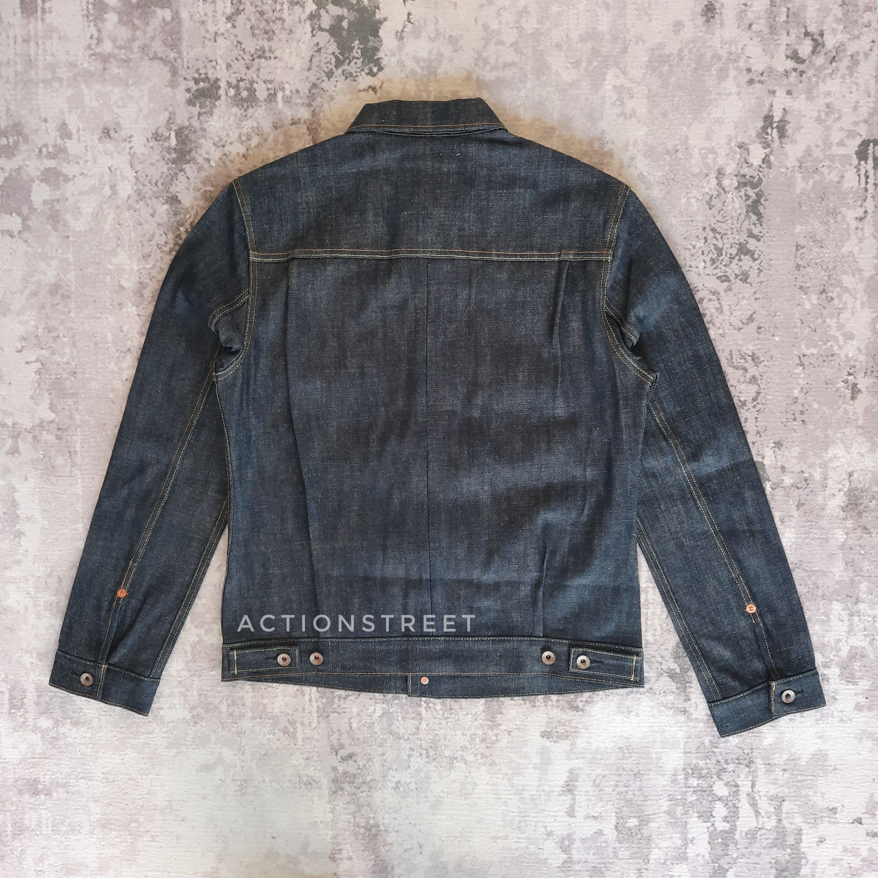 Evisu 🔥Evisu special No 1 indigo 15.5oz type 2 denim jacket Size US L / EU 52-54 / 3 - 2 Thumbnail