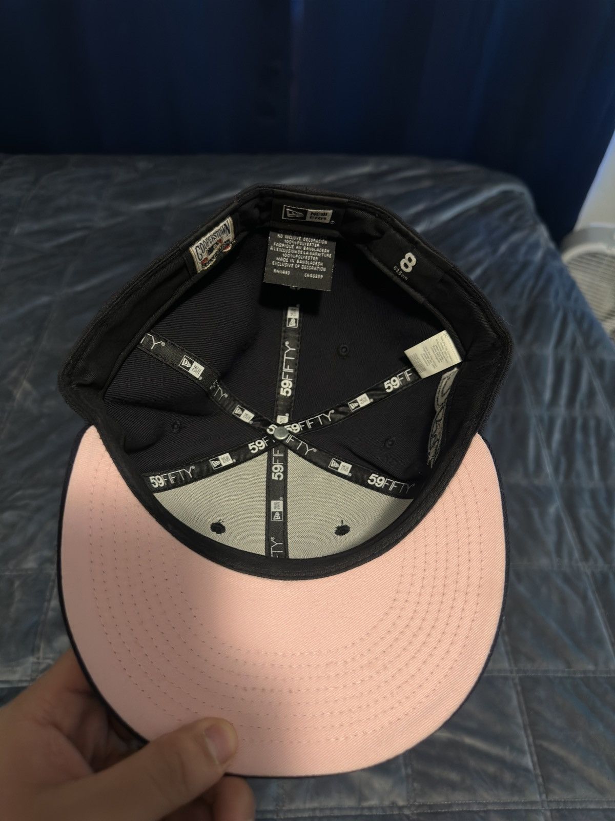 New Era New Era Seattle Mariners Size 8 Fitted Hat Size ONE SIZE - 4 Thumbnail