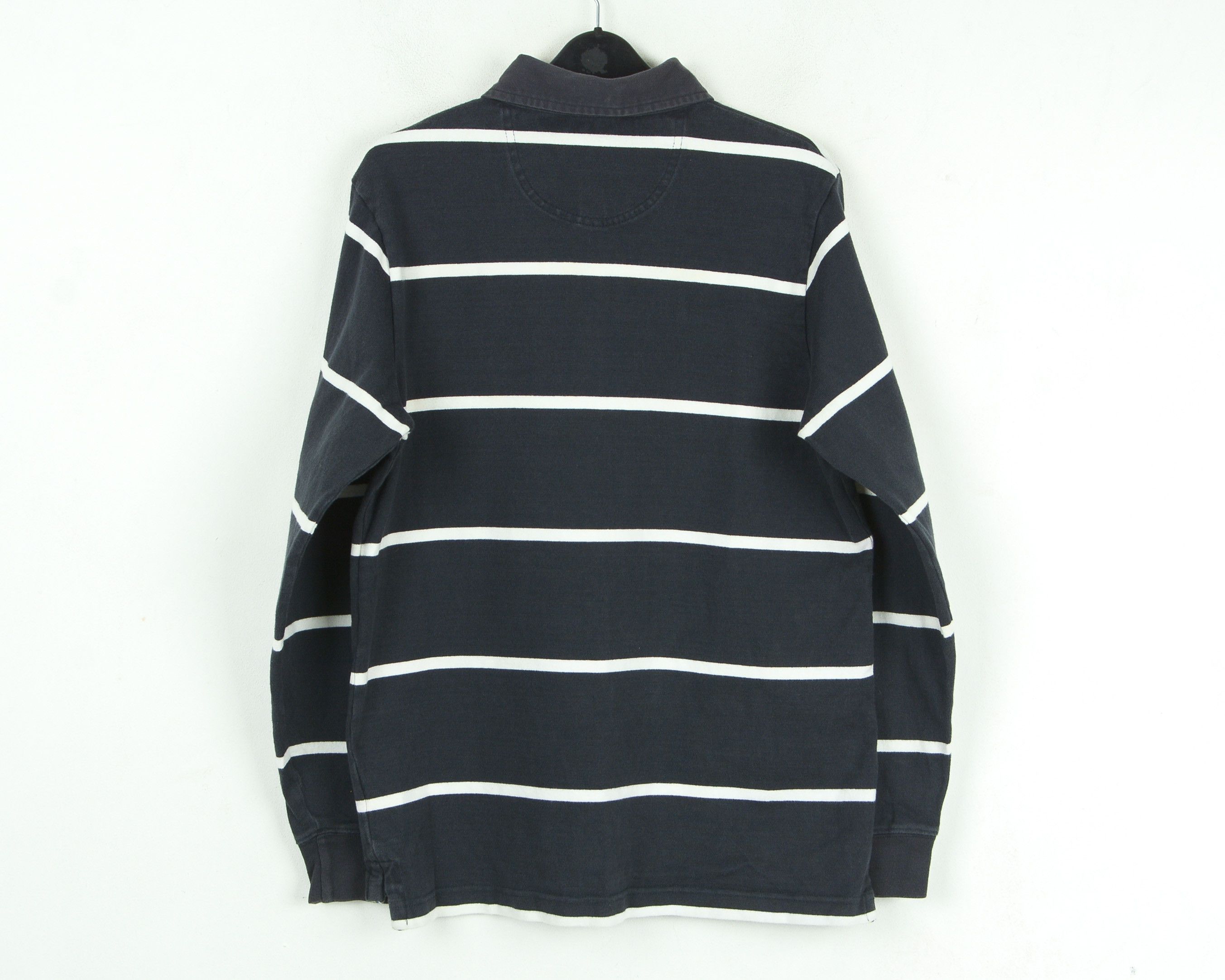 Henri Lloyd Long Sleeved Polo Shirt Pullover Cotton Jumper Striped Top Size US S / EU 44-46 / 1 - 4 Thumbnail