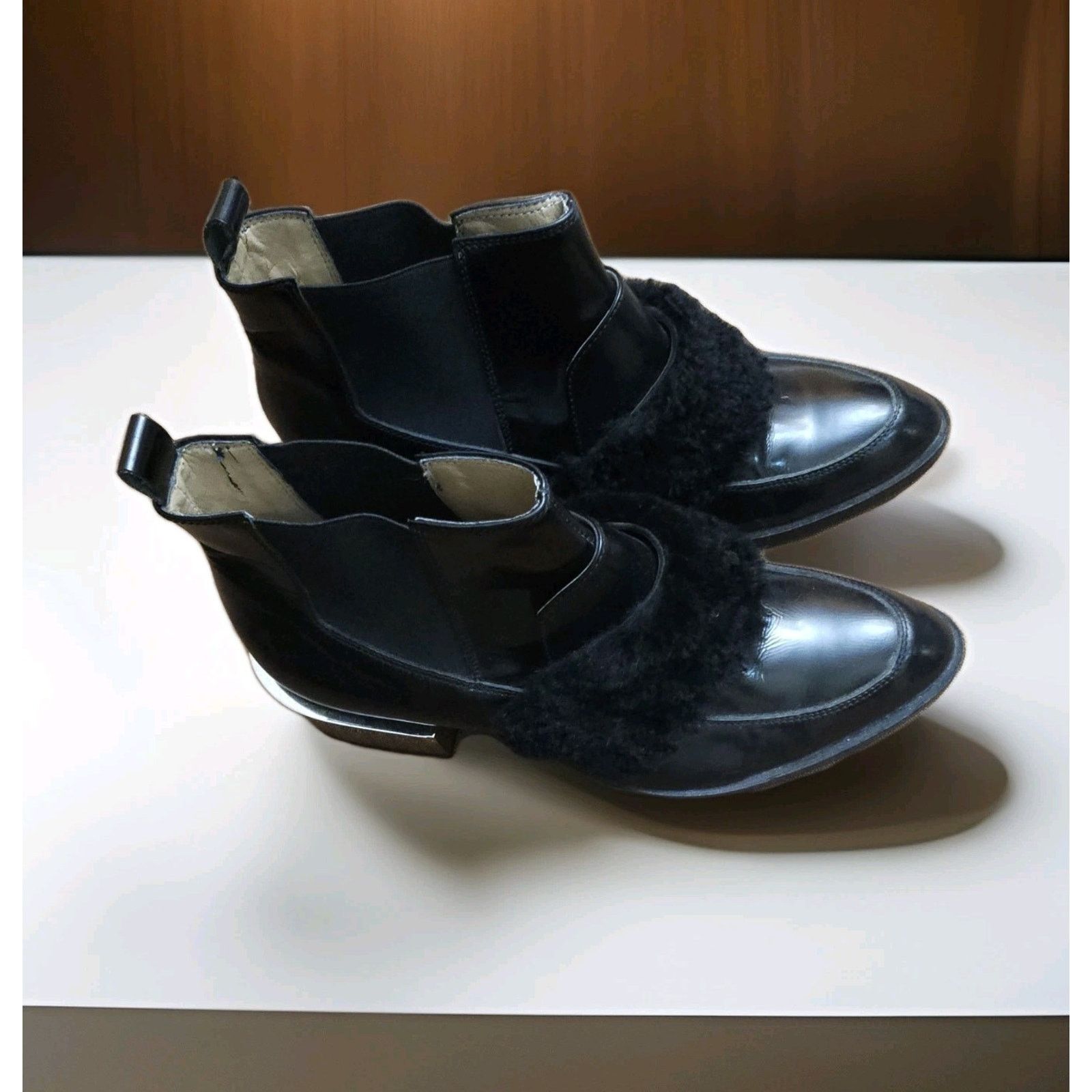 Bcbgmaxazria BCBGMAXAZRIA Wynter Black Booties Size 39 Size US 9 / IT 39 - 5 Thumbnail