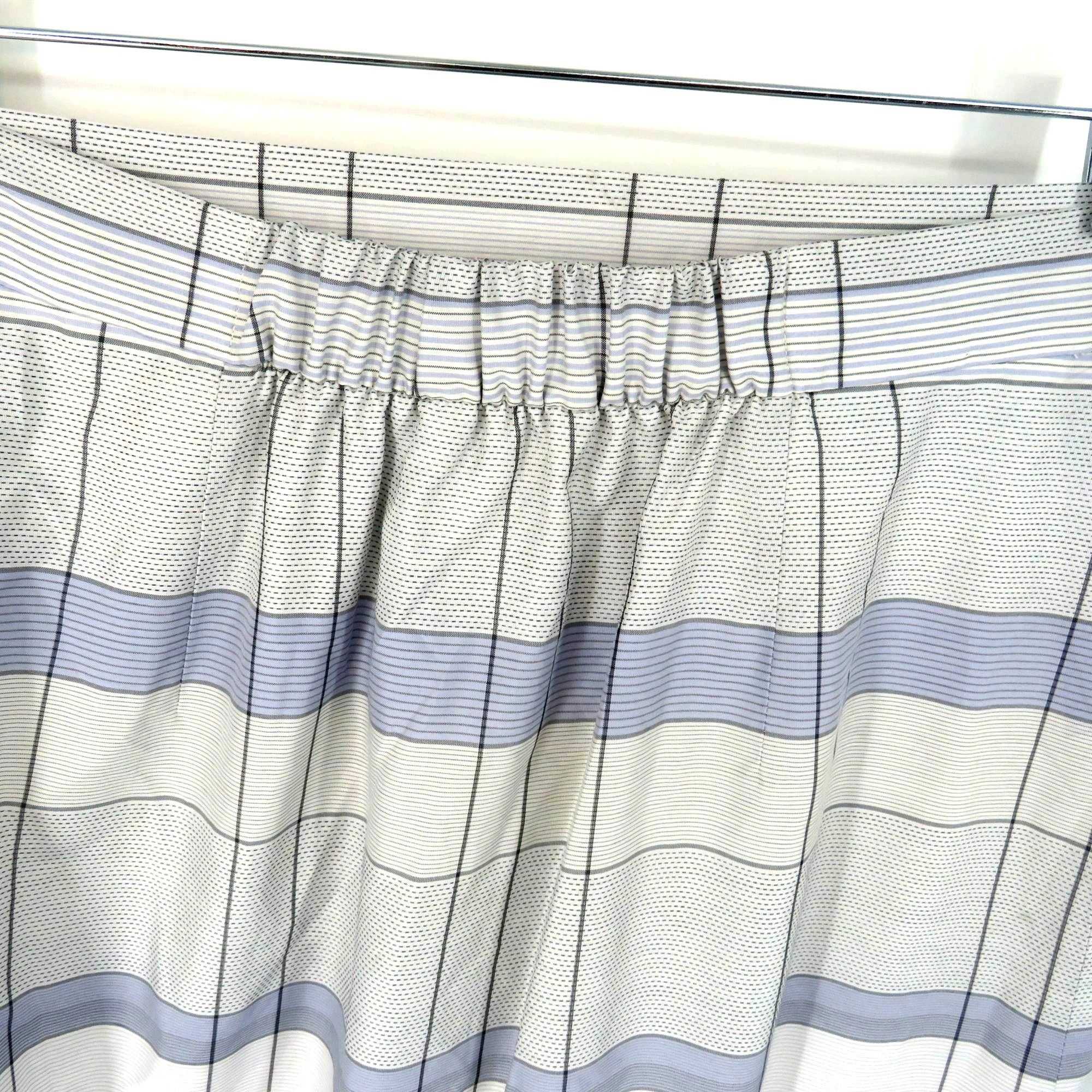 Club Monaco Club Monaco Plaid Maxi Skirt Blue Mix Size 2 Elastic Waist N Size 26" / US 2 / IT 38 - 3 Thumbnail