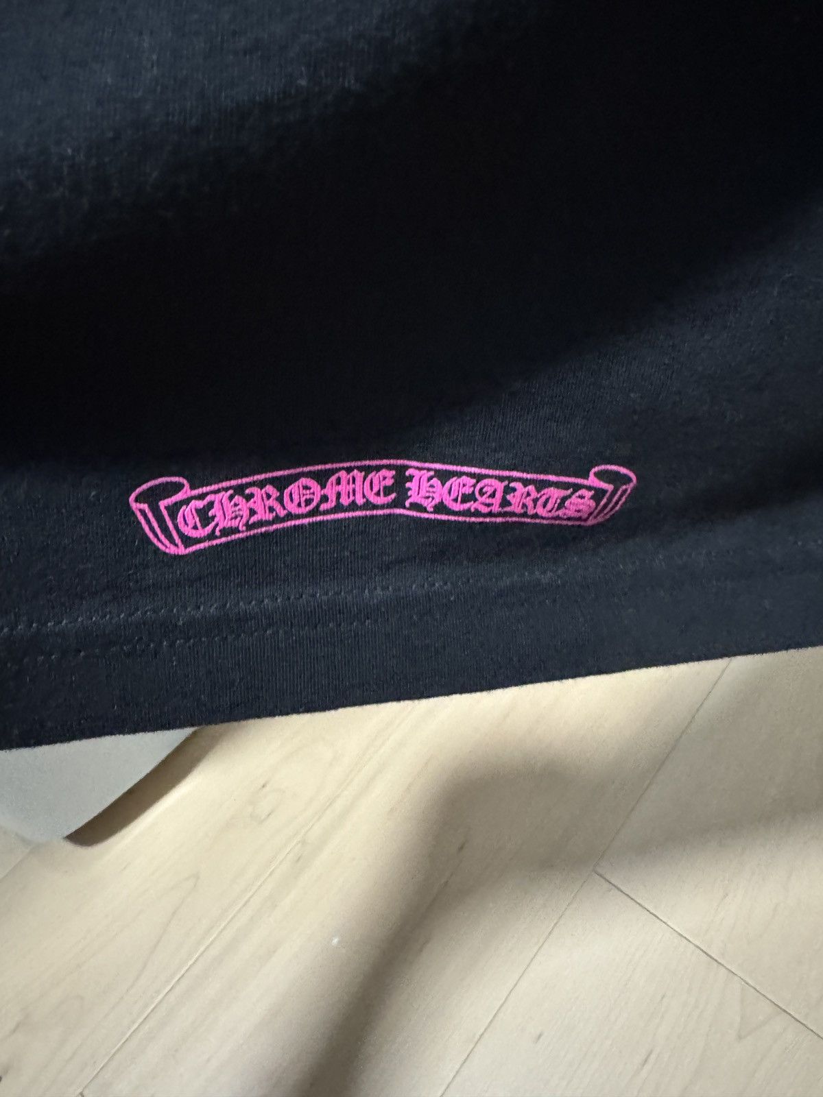 Chrome Hearts Pink Horseshoe T-Shirt