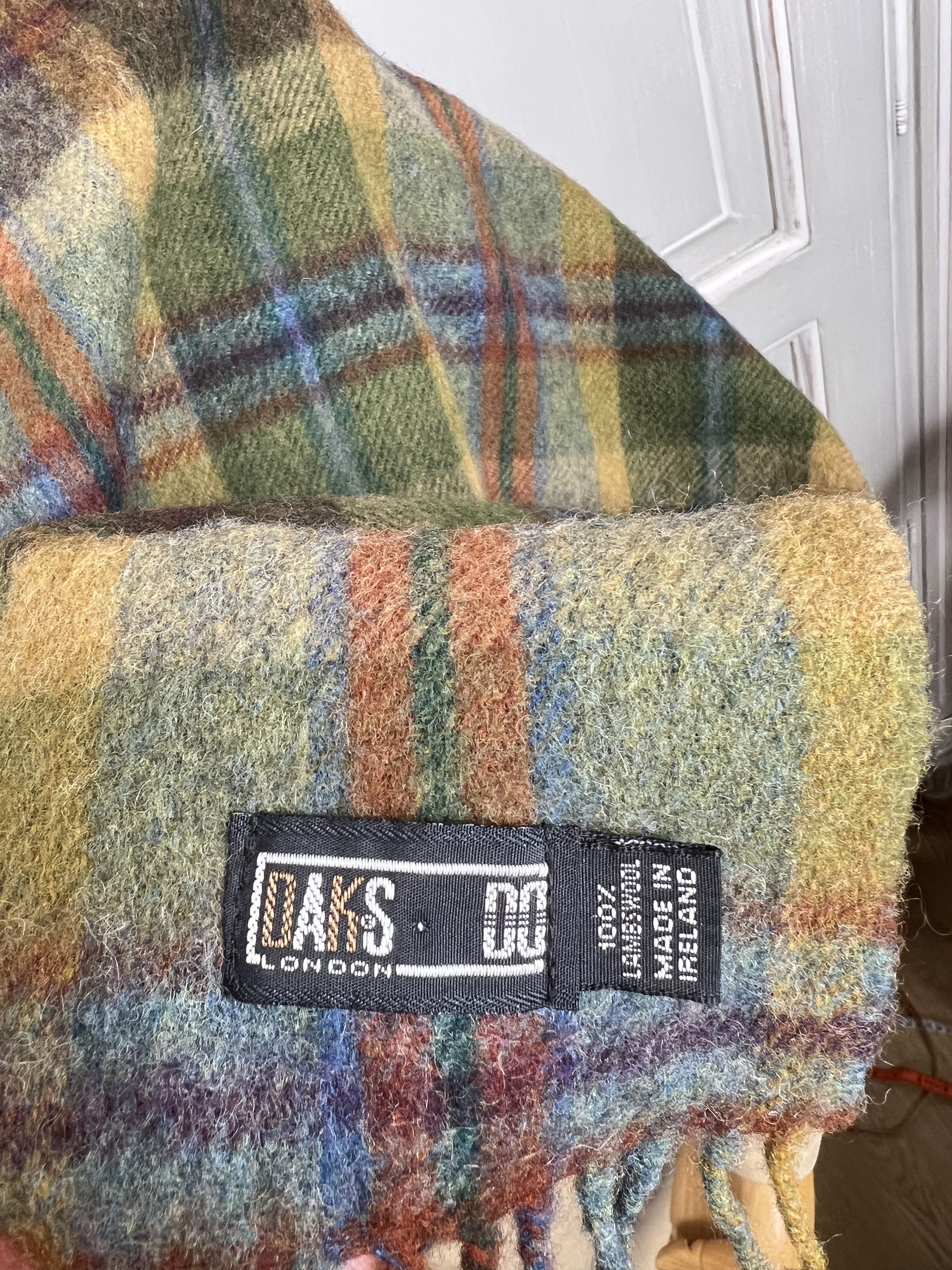 DAKS BIG SCARF CASUAL DAKS NOVACHECK Size ONE SIZE - 3 Thumbnail