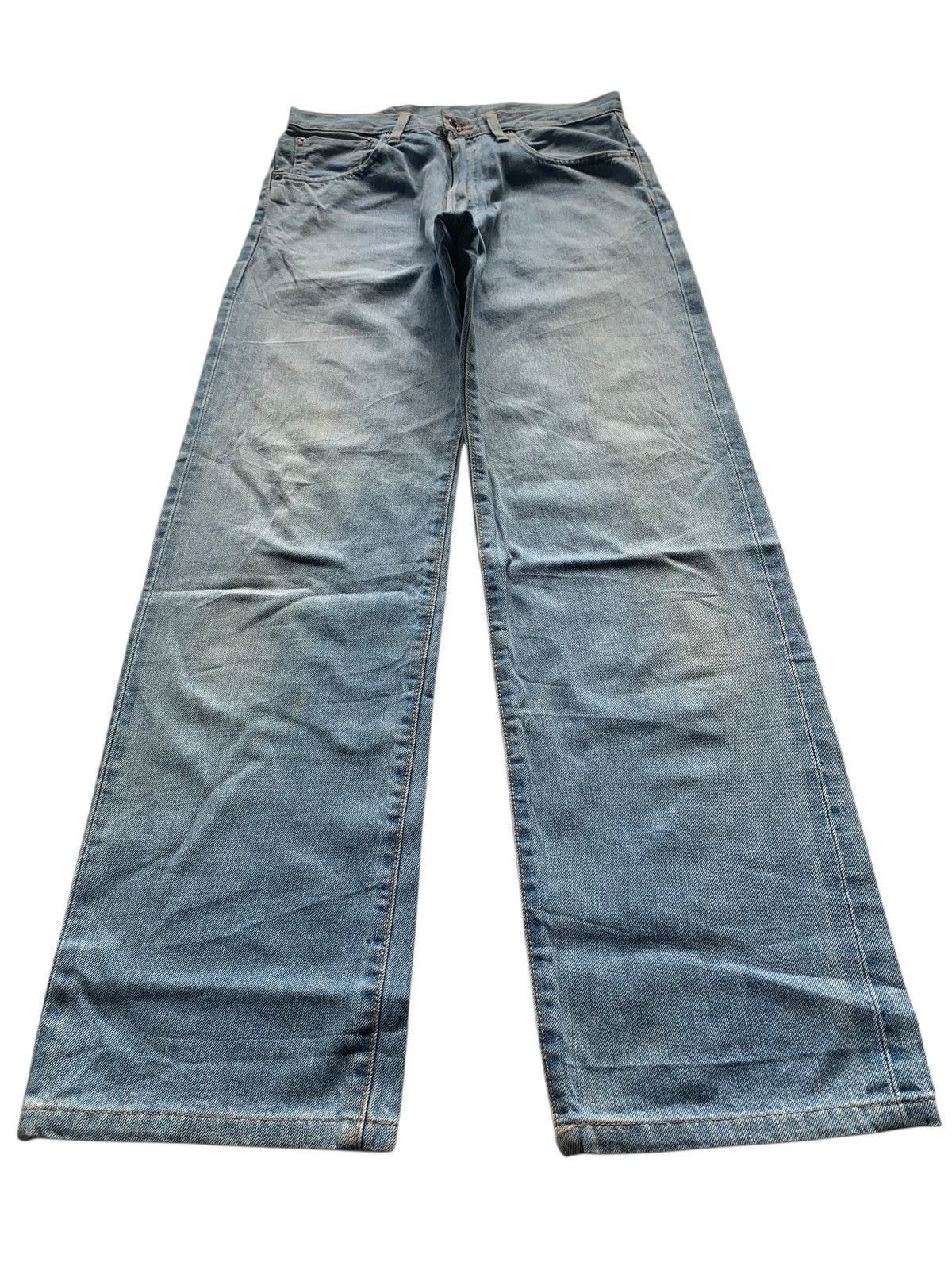 Kapital VINTAGE EDWIN 505X SELVEDGE BAGGY JAPANESE DISTRESSED DENIM Size US 29 - 3 Thumbnail