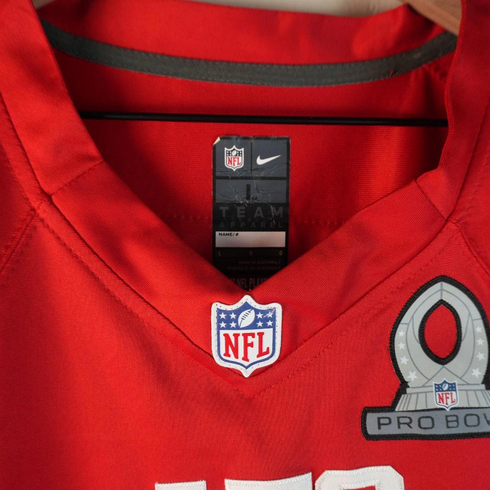 NFL NFL Jersey Men's L Red AFC Derek Carr Pro Bowl Size US L / EU 52-54 / 3 - 4 Thumbnail