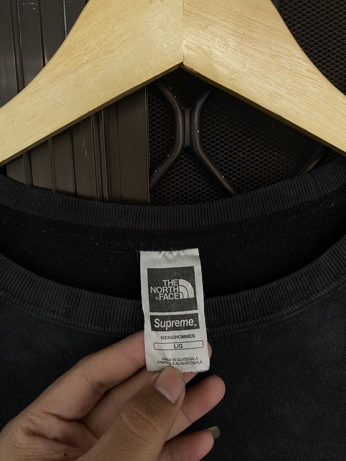 Supreme × The North Face Sweatshirt Steep Tech 2016 Size US L / EU 52-54 / 3 - 5 Thumbnail