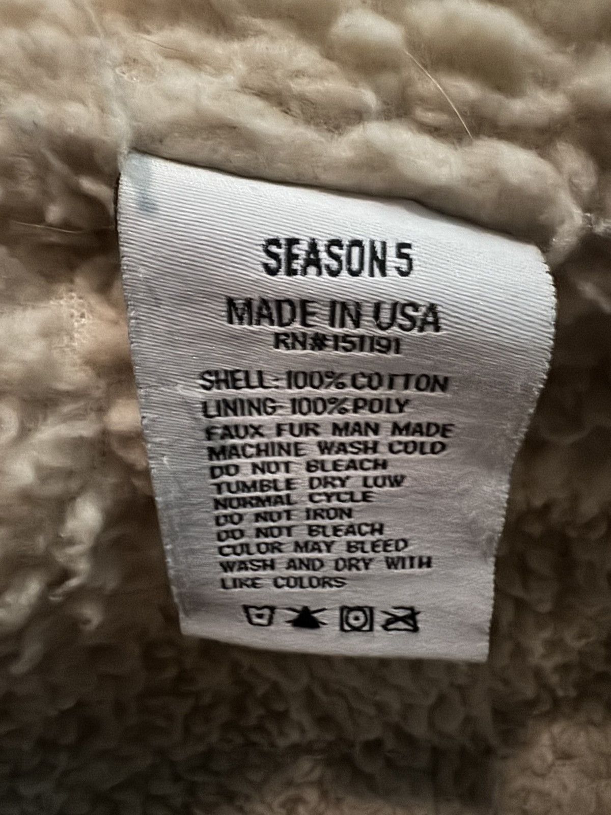 Yeezy YEEZY SEASON 5 FUR LINED JACKET Size US S / EU 44-46 / 1 - 4 Thumbnail