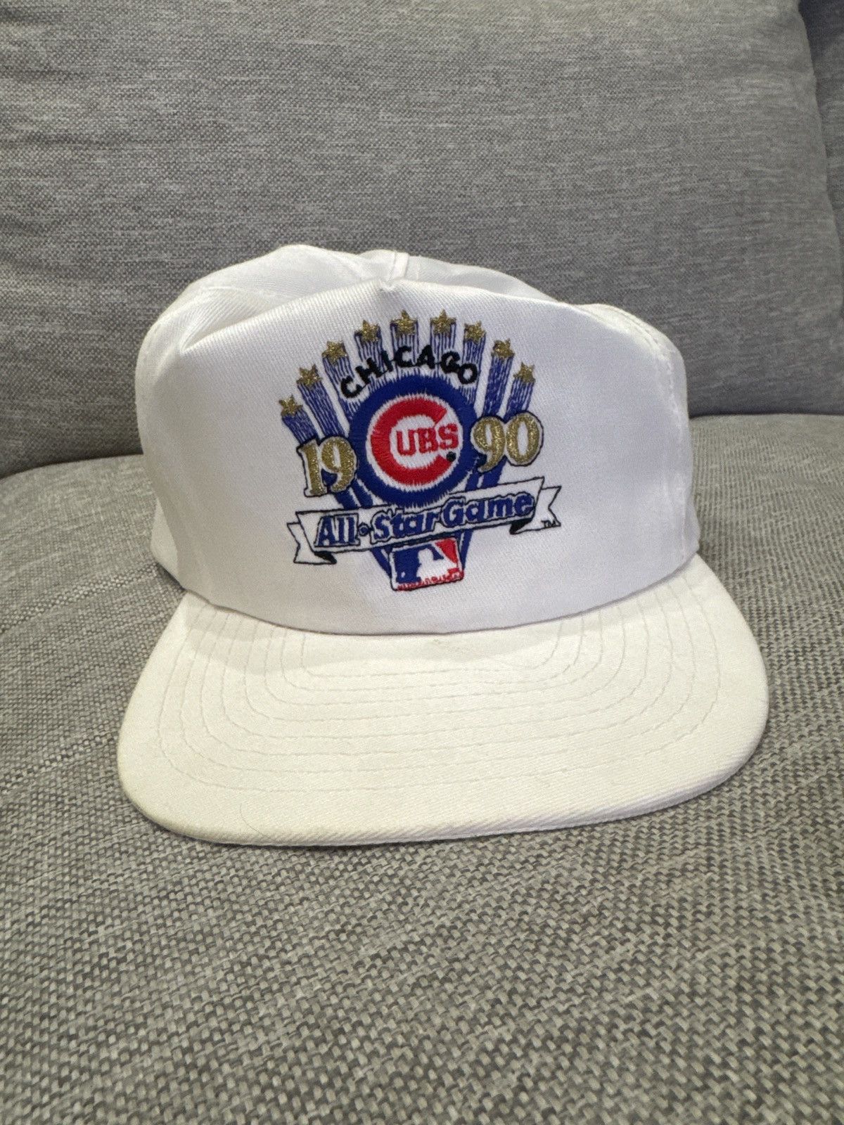 Vintage 1990s All Star Game Chicago Cubs Hat Size ONE SIZE - 1 Thumbnail