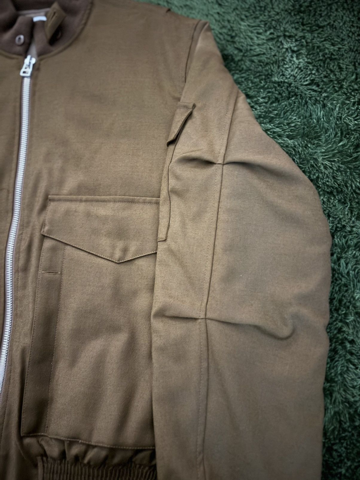 Japanese Brand [M] 8division Web Bomber Jacket 3M Thinsulate Brown Size US M / EU 48-50 / 2 - 5 Thumbnail