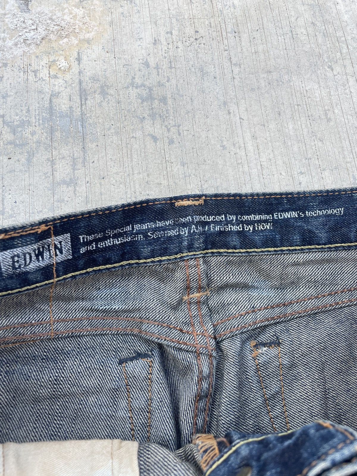 Japanese Brand VINTAGE 2000s JAPANESE BRAND EDWIN FLARE JEAN Size US 29 - 4 Thumbnail