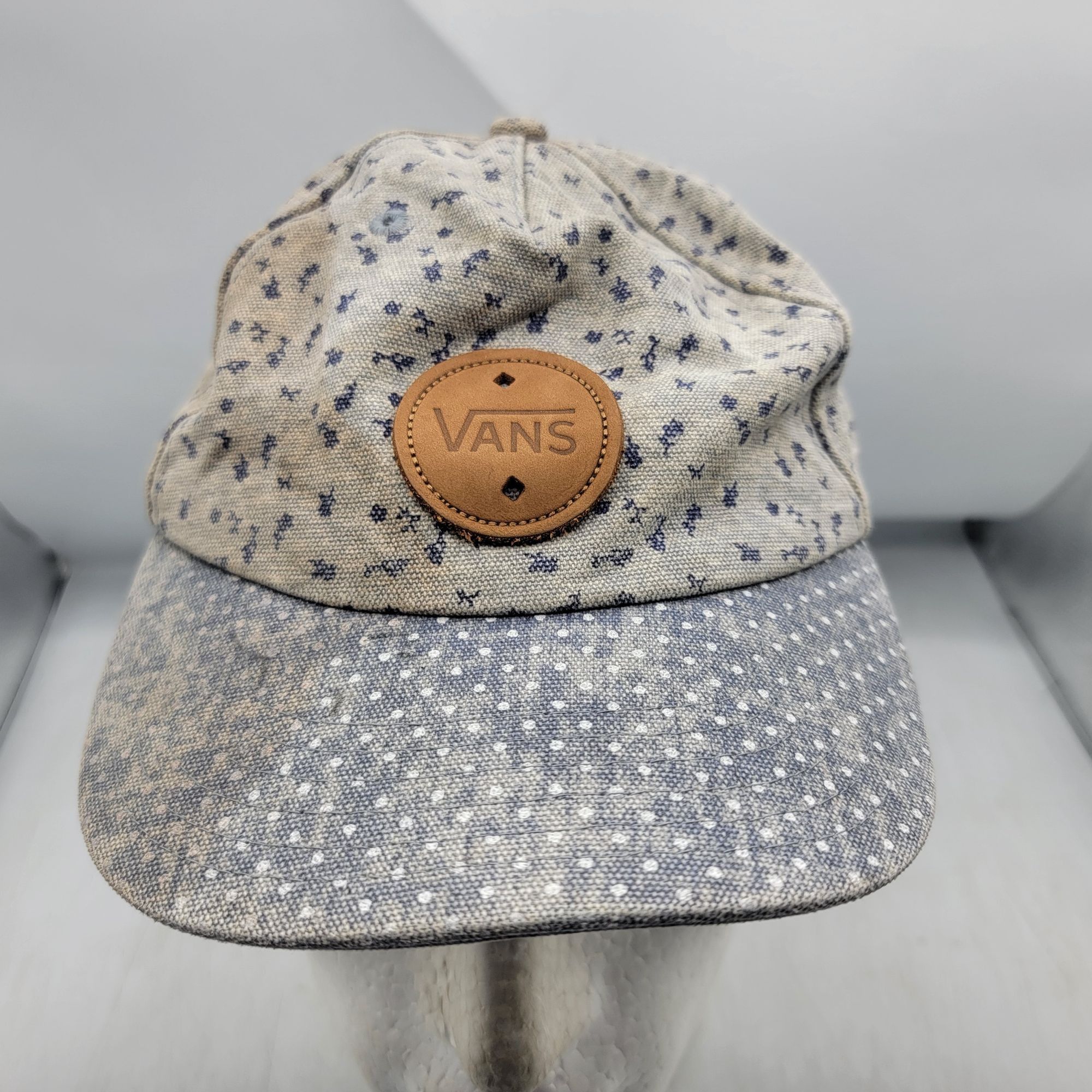 Vans Vans Floral Print Baseball Cap With Leather Strap Grailed