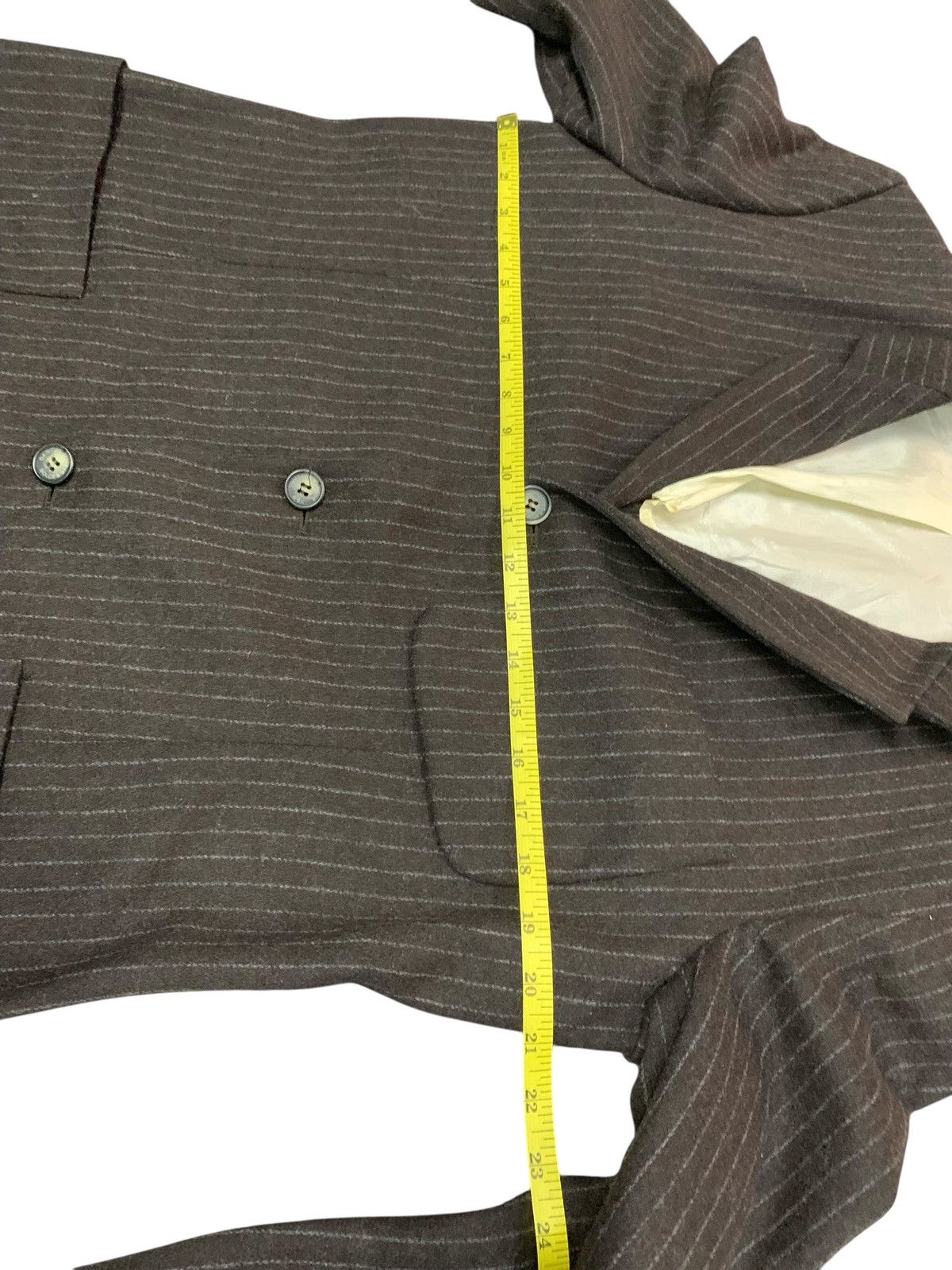 Designer × Dolce & Gabbana Rare Dolce & Gabbana Wool Blazer Button Down Made In Italy Size 48L - 10 Thumbnail