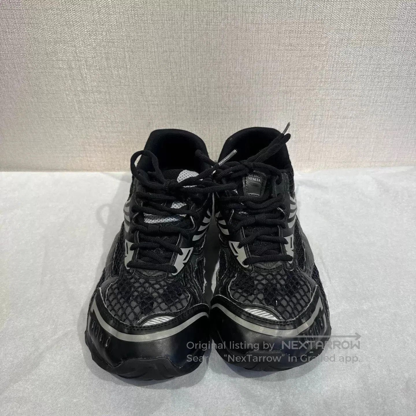 Bottega Veneta Black Low-Top Sneakers Size 10. Size US 10 / EU 43 - 2 Thumbnail