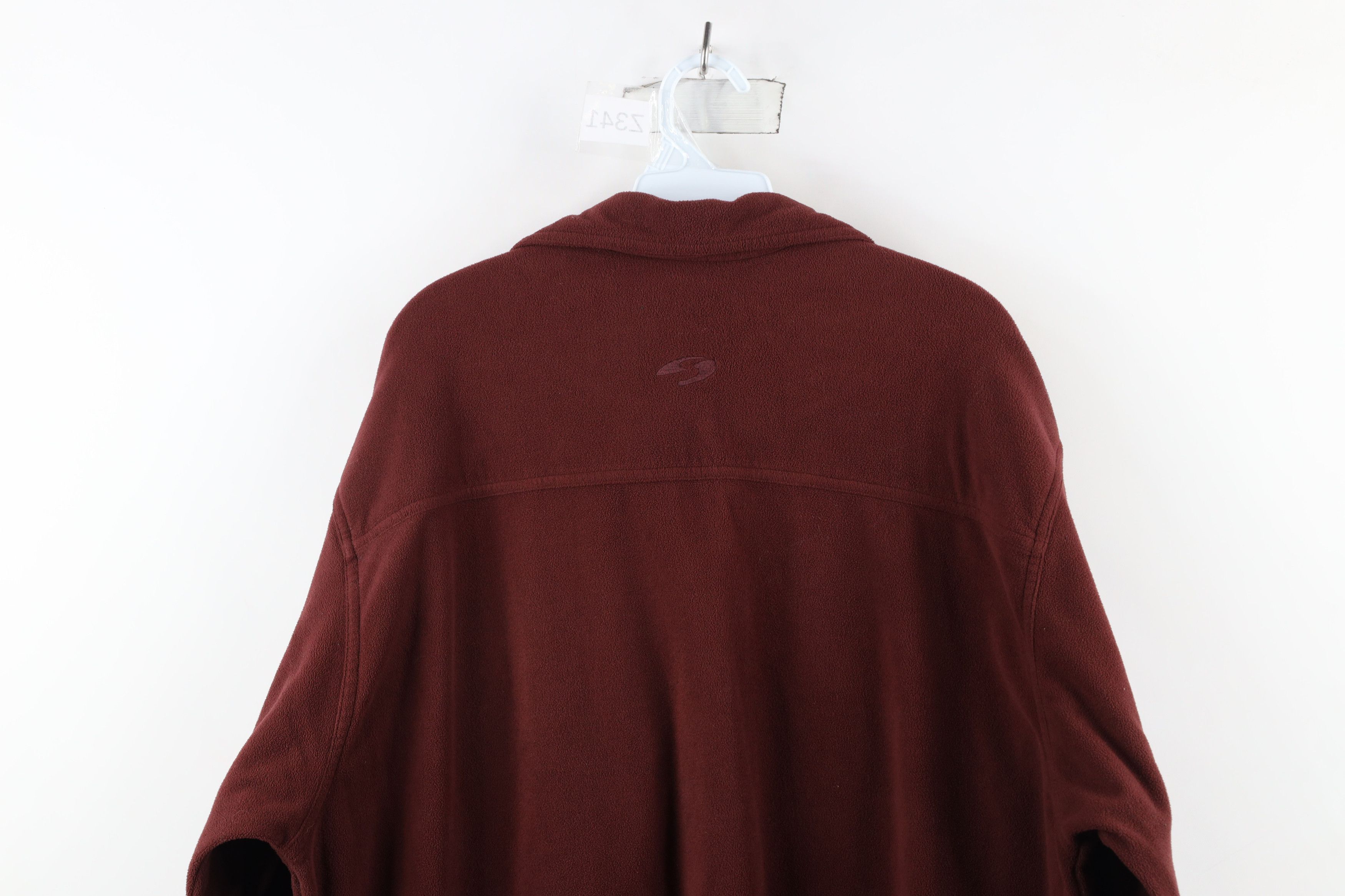 Vintage Vintage 90s Streetwear Fleece Button Shirt Jacket Jac Shirt Size US L / EU 52-54 / 3 - 11 Thumbnail