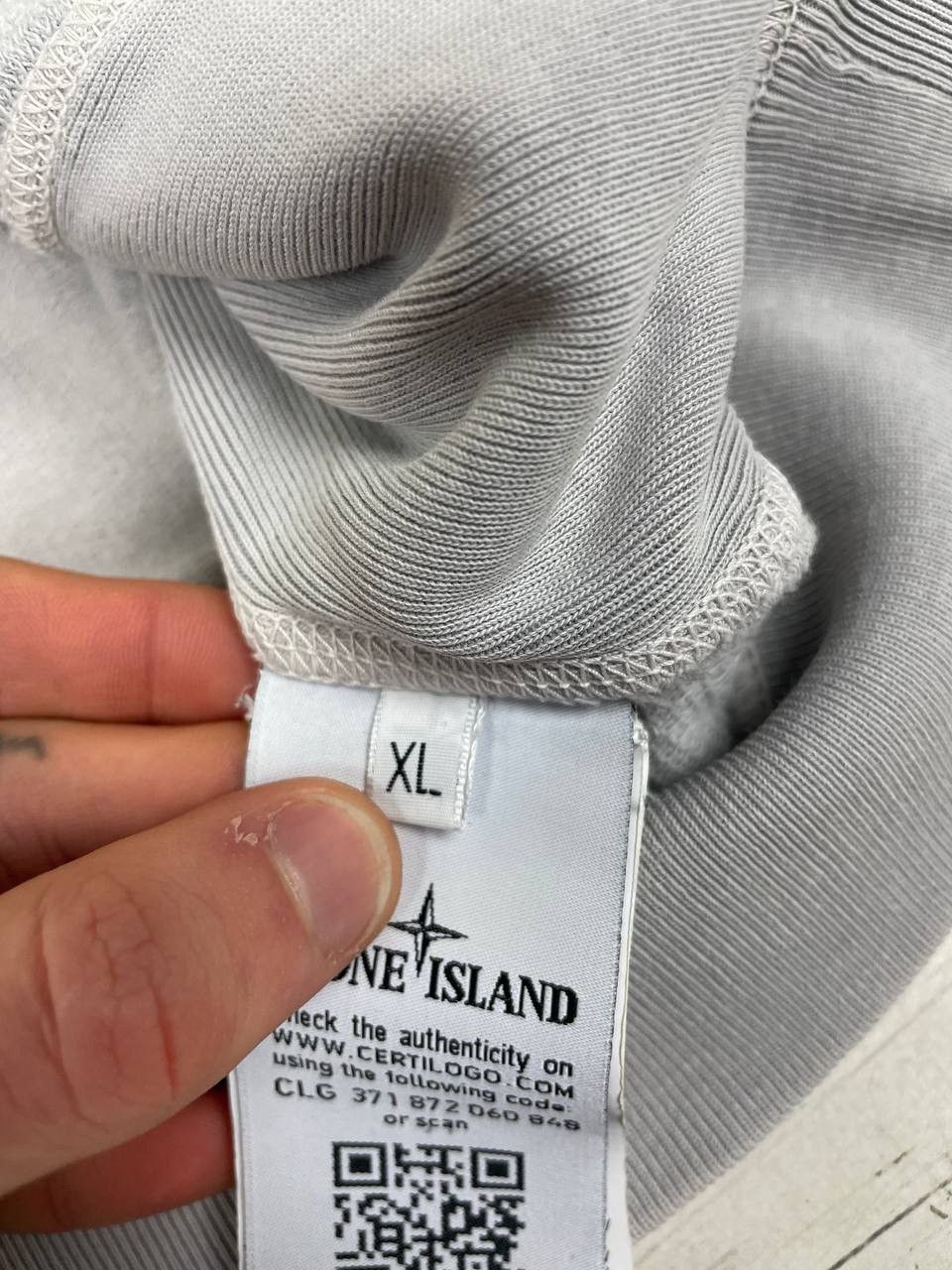 Stone Island Vintage Stone Island 2020 Cotton Crewneck Sweatshirt Size US XL / EU 56 / 4 - 12 Thumbnail