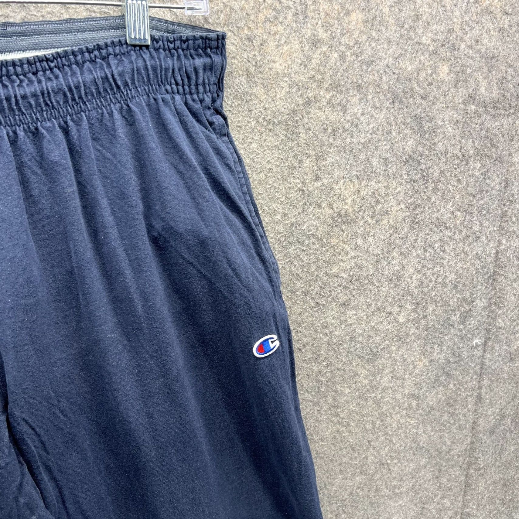 Champion Champion Sweatpants Mens Large Blue Elastic Waist Athletic Joggers Logo Lounge Size US 33 - 5 Thumbnail