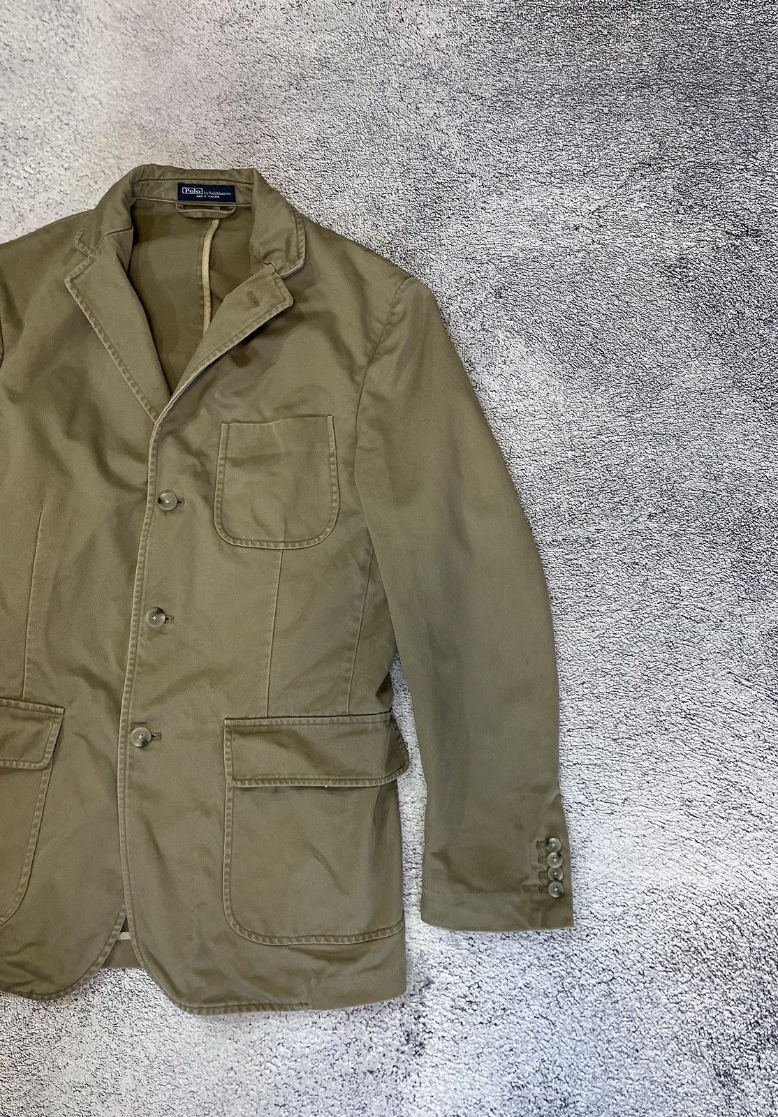Polo Ralph Lauren Polo Ralph Lauren Cotton Blazer Jacket 3-Button Vintage S Size 38R - 5 Thumbnail