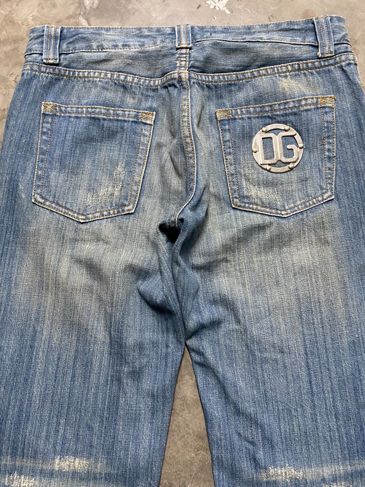 Dolce & Gabbana × Hysteric Glamour × If Six Was Nine Dolce & Gabbana Made in Italy Trash Distressed Denim @act233 Size US 33 - 2 Thumbnail