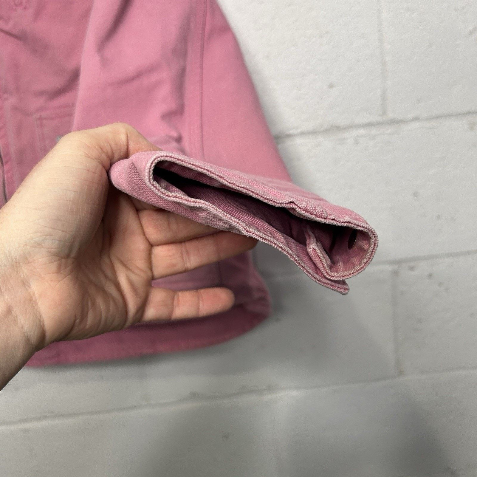 Carhartt Vintage Carhartt Sherpa-Lined Canyon Jacket “Pink Rose” Size XL / US 12-14 / IT 48-50 - 9 Thumbnail