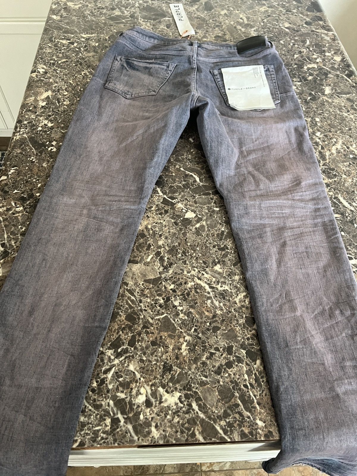 Purple Brand Lavender tint purple jeans Size US 33 - 2 Thumbnail