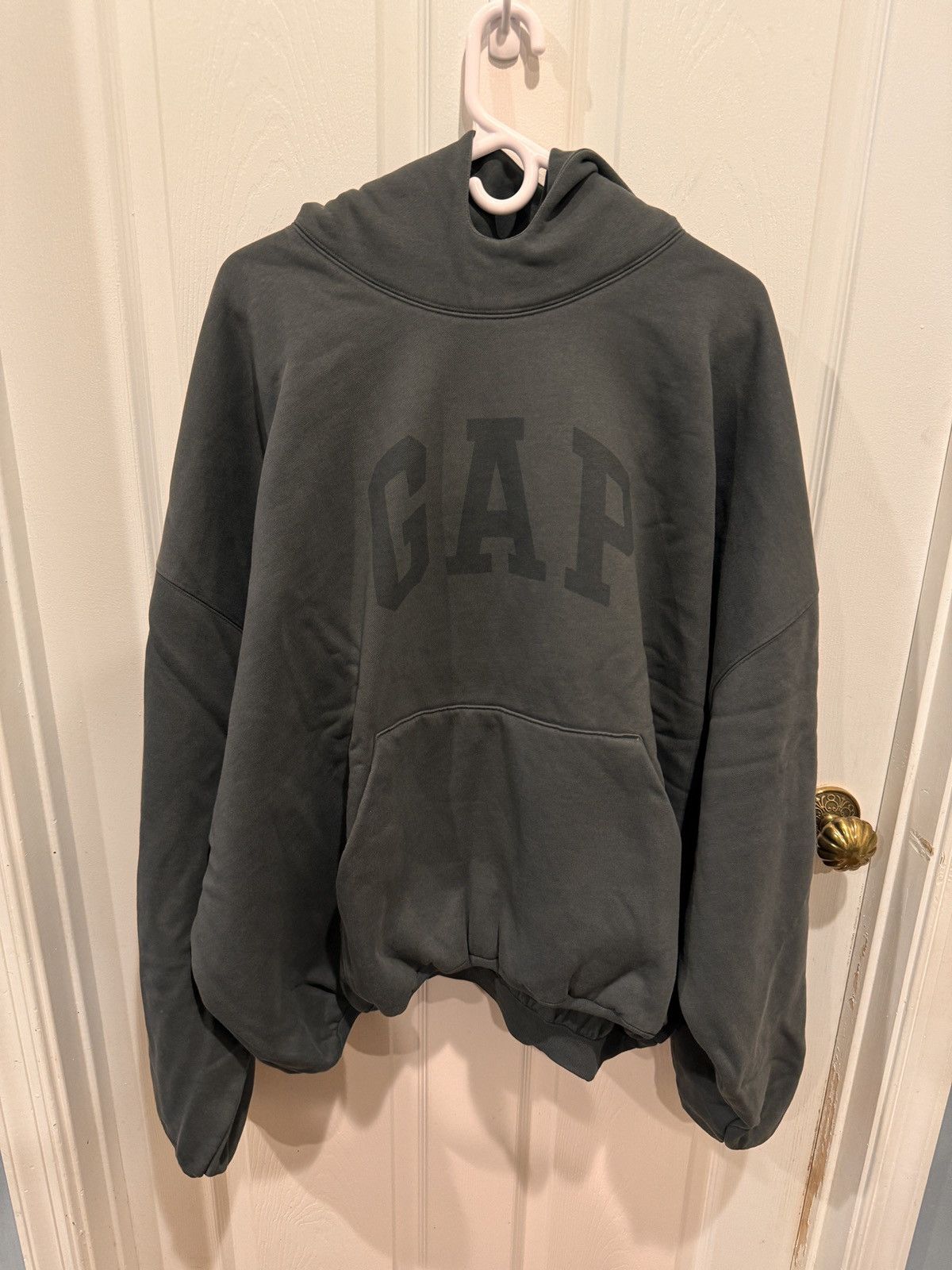 Balenciaga Yeezy x Gap x Balenciaga Dark Green 05A Dove Hoodie size L ...