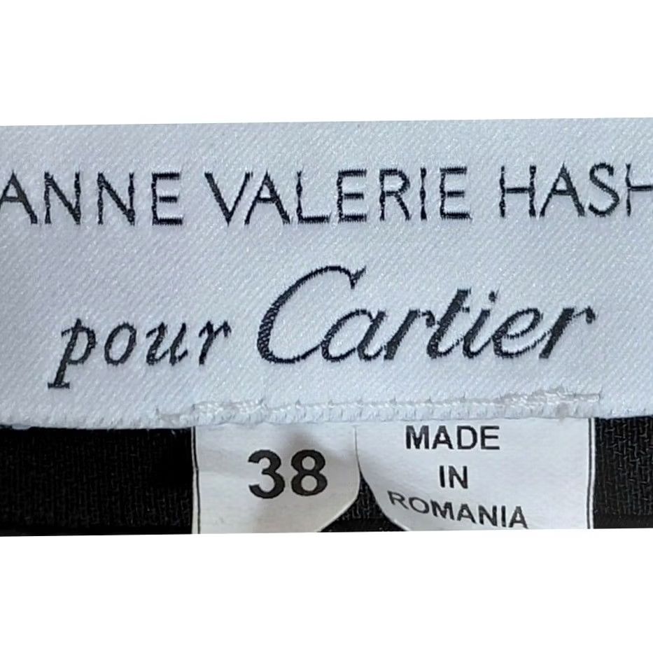 Cartier Anne Valerie Hash pour Cartier Blazer Black Solid Long Sleeve Size 38 Size XS / US 0-2 / IT 36-38 - 3 Thumbnail