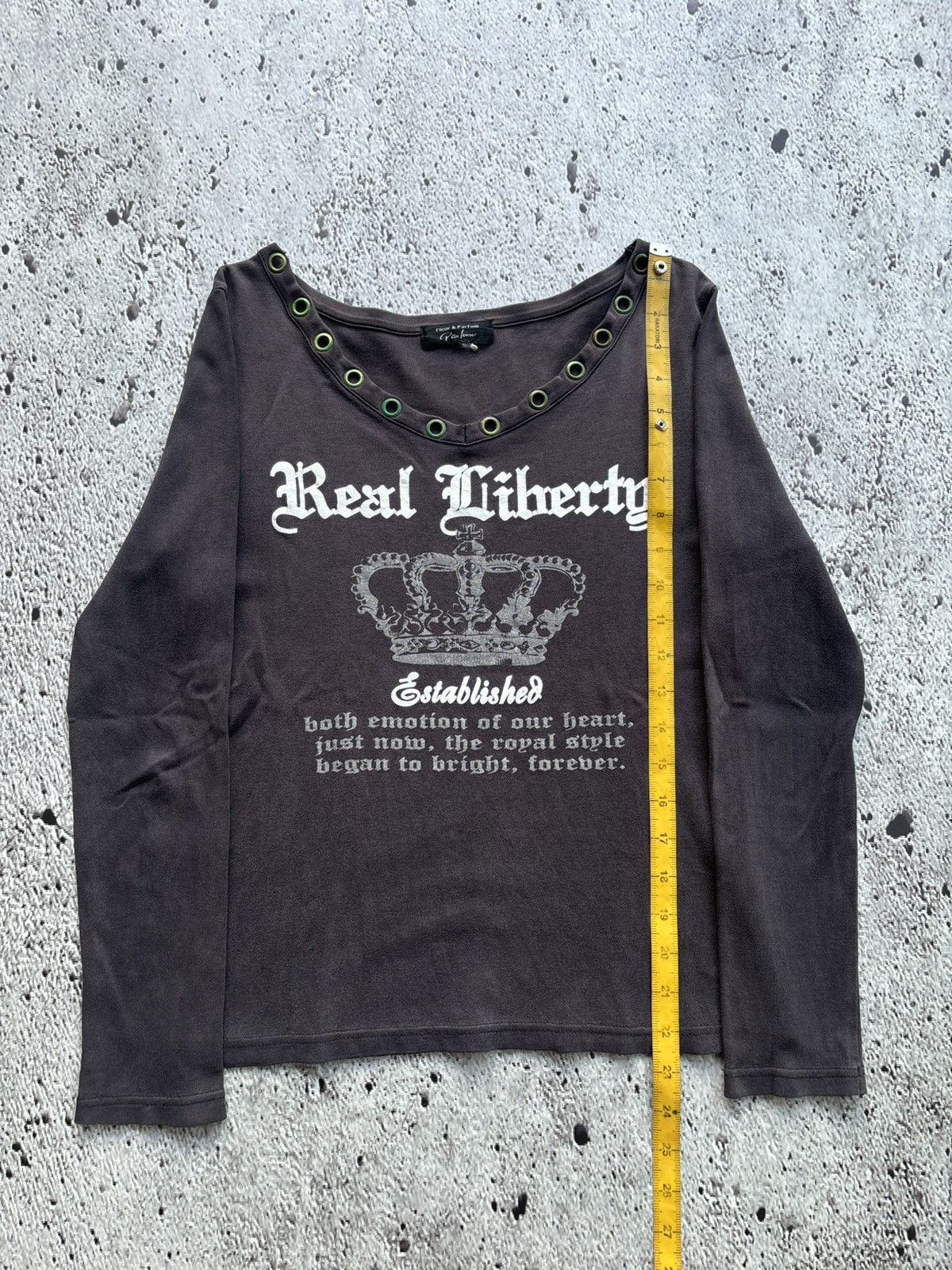 Hysteric Glamour Y2k fluer & parfum real liverty ifsix punk style Longsleeve Size L / US 10 / IT 46 - 8 Thumbnail