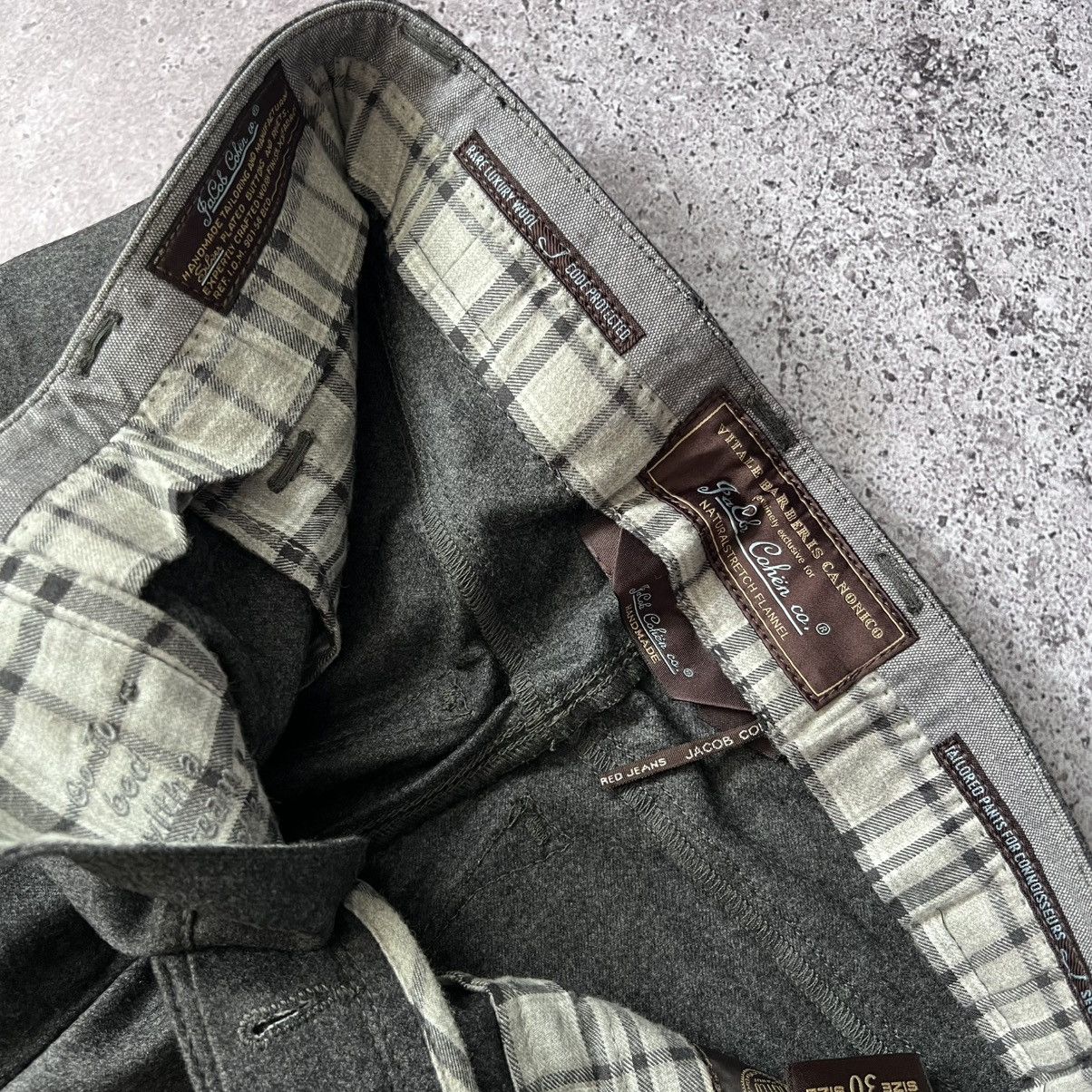 Jacob Cohen Jacob Cohen J622 VBC Wool Flannel Pants Size US 30 / EU 46 - 5 Thumbnail
