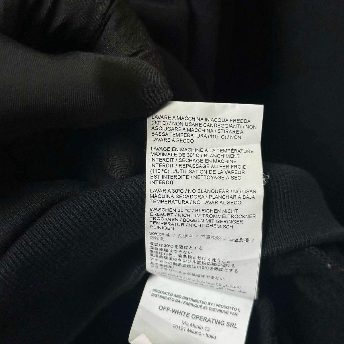 Off-White OFF WHITE BLACK HOODIE ( Form Boxy Fit) Size US M / EU 48-50 / 2 - 8 Thumbnail
