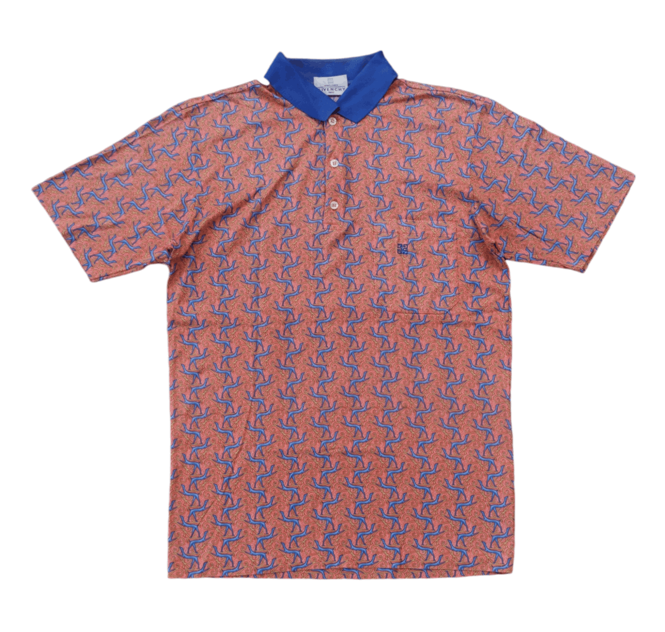 Givenchy × Vintage Vintage givenchy gentleman dogs print polo Size US S / EU 44-46 / 1 - 1 Thumbnail