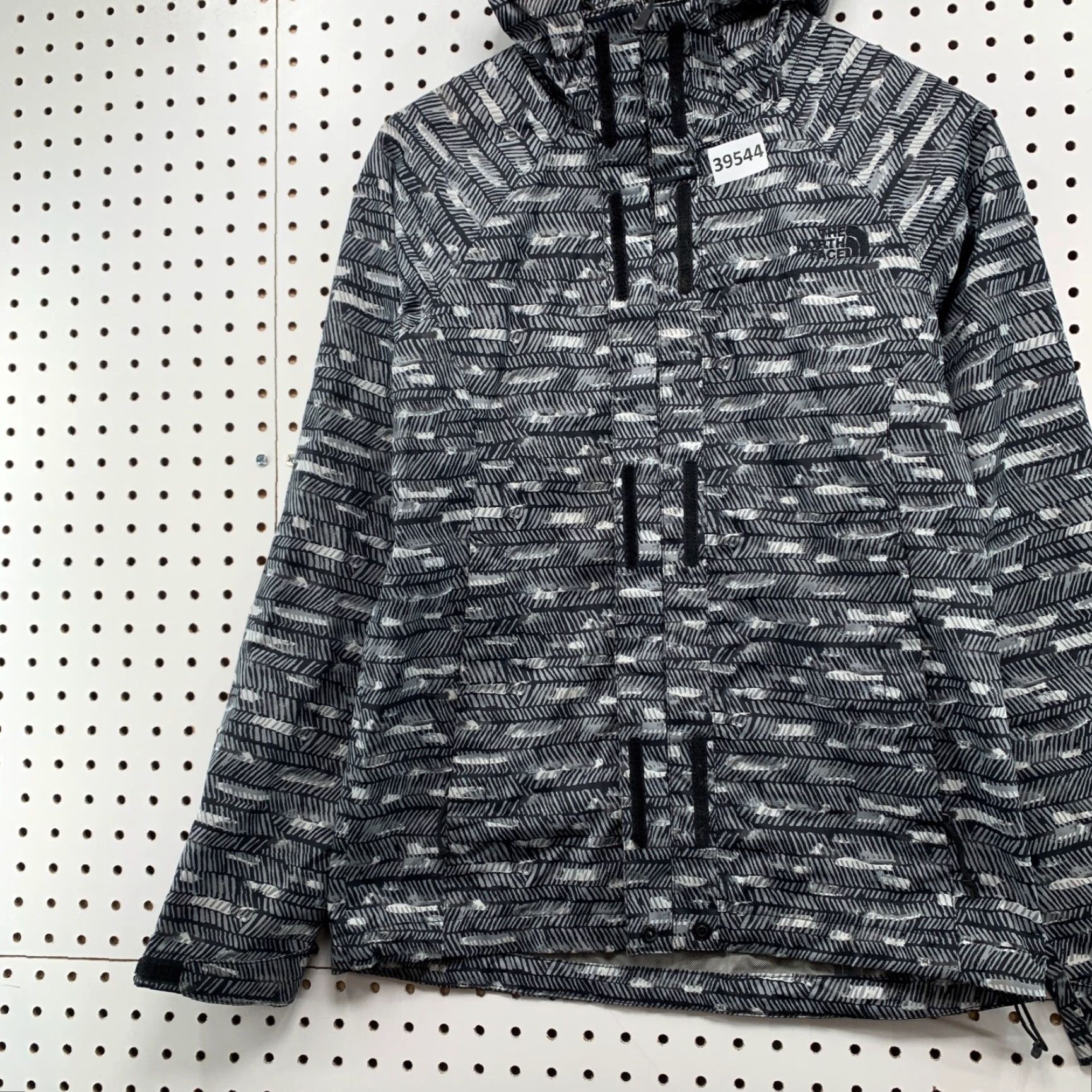 The North Face The North Face Rain Jacket Womens XS Black White Lightweight Waterproof Hooded Size XS / US 0-2 / IT 36-38 - 3 Thumbnail