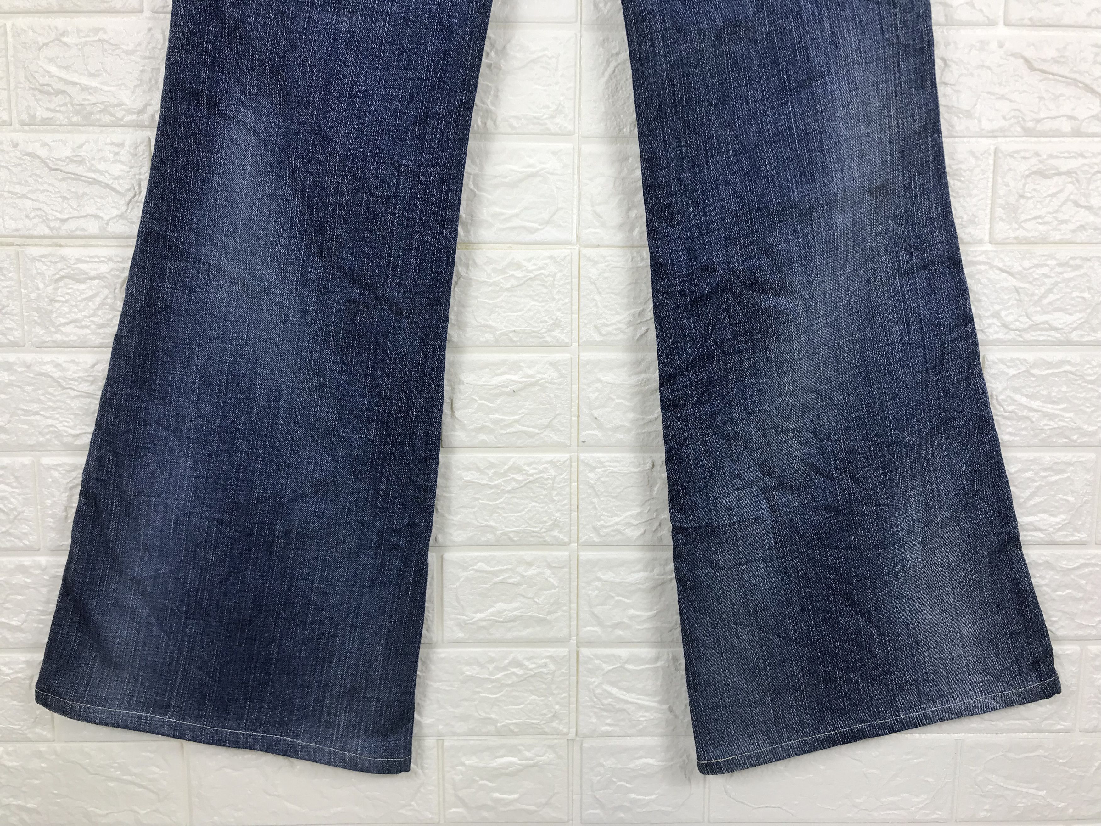Edwin Vintage Edwin Blue Wash Flare Jeans Bell Bottom Denim Size 30" / US 8 / IT 44 - 8 Thumbnail
