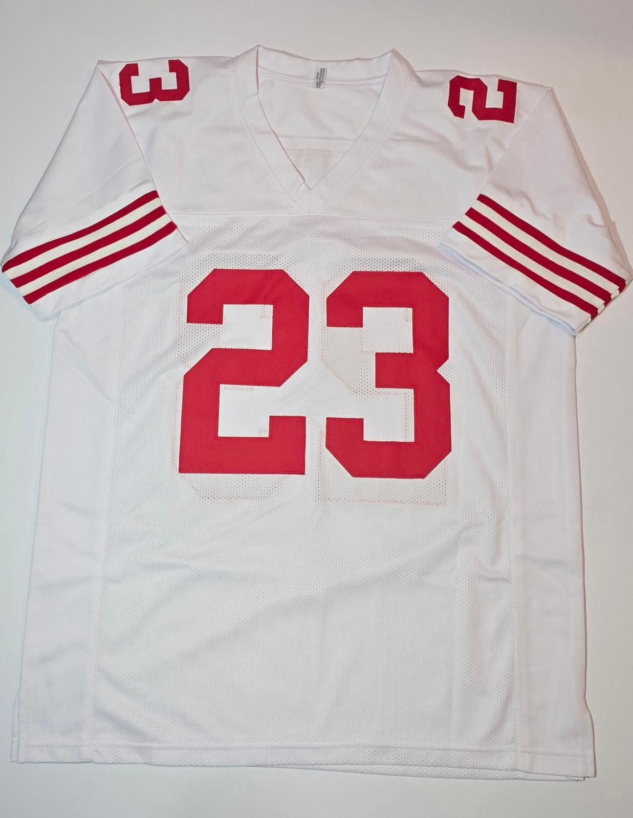 Other Christian McCaffery 49ers Signed Football Jersey coa (XL) Size ONE SIZE - 3 Thumbnail