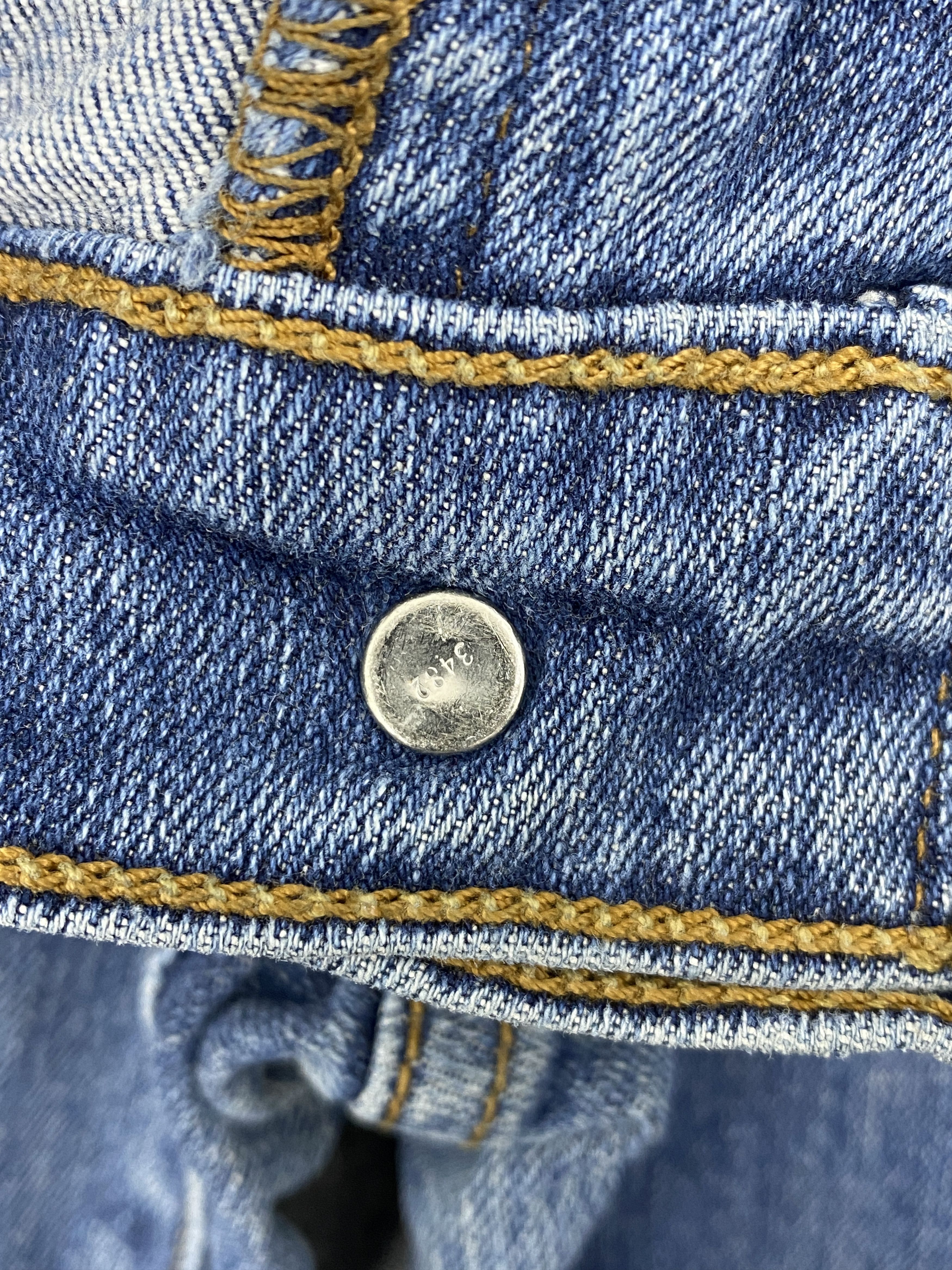 Levi's Vintage levis 515 Flare Blue Denim DP2631 Size US 30 / EU 46 - 11 Thumbnail