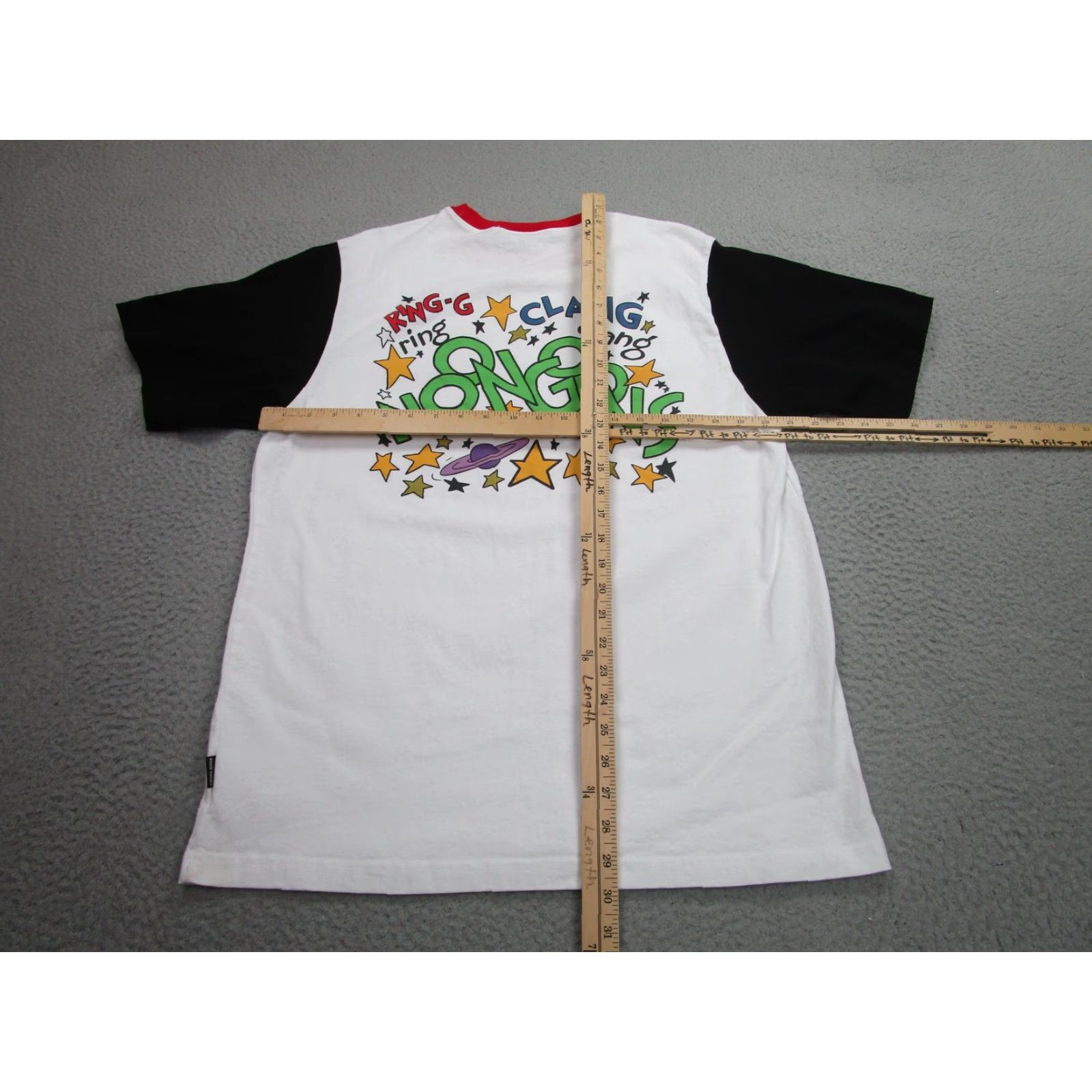 Noon Goons Noon Goons Graphic Skateboard T-Shirt Mens XL White Black Red Made in USA Size US XL / EU 56 / 4 - 6 Thumbnail