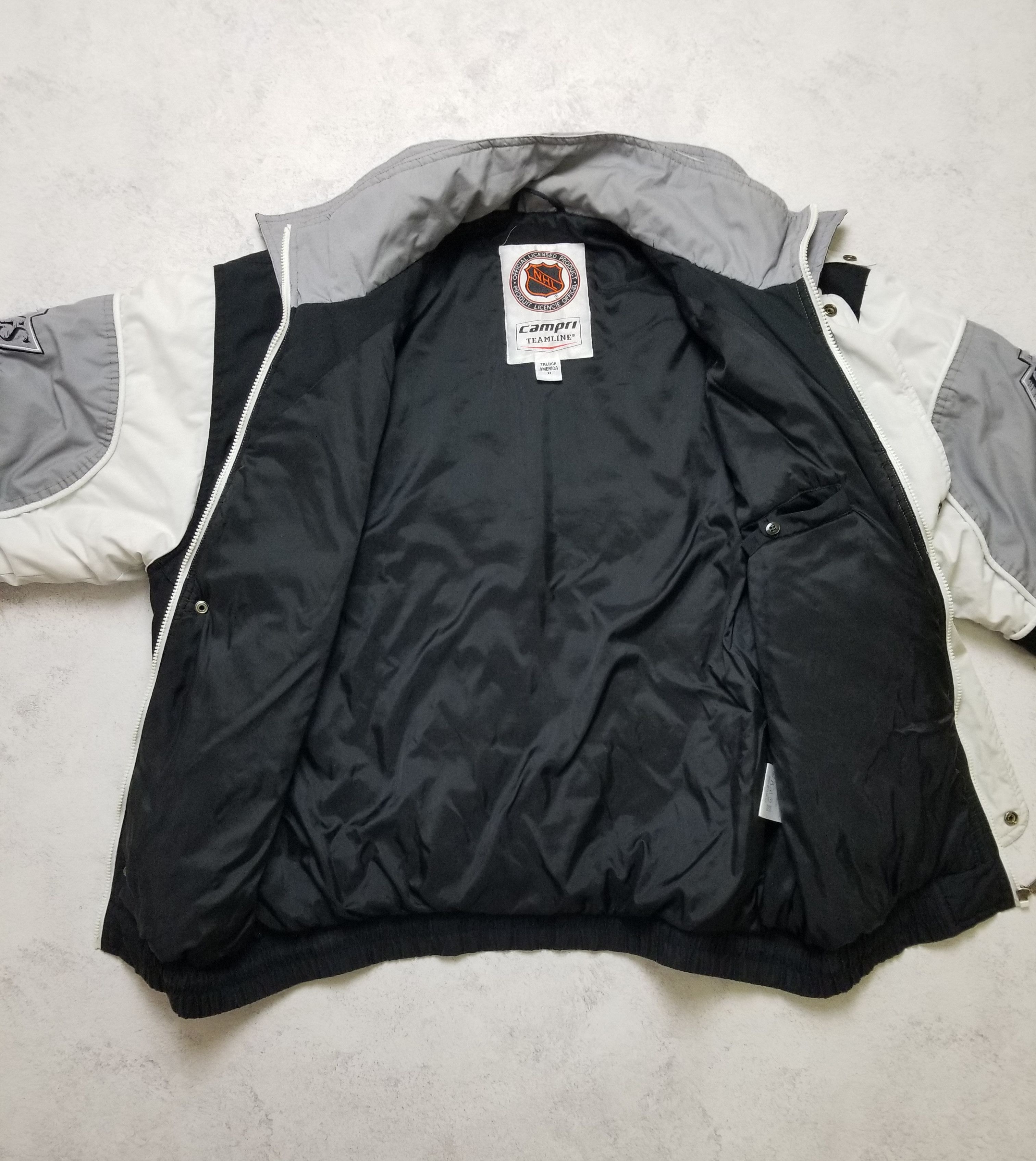 Other Vintage Los Angeles Kings NHL Campri Teamline Hockey Jacket Size US XL / EU 56 / 4 - 4 Thumbnail