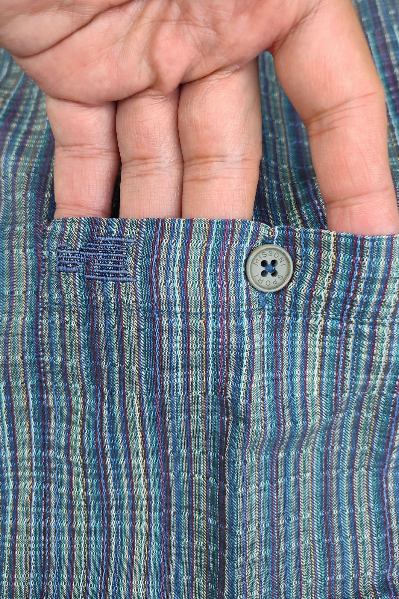 If Six Was Nine × Missoni Missoni Sport Vintage shirt Size US M / EU 48-50 / 2 - 5 Thumbnail