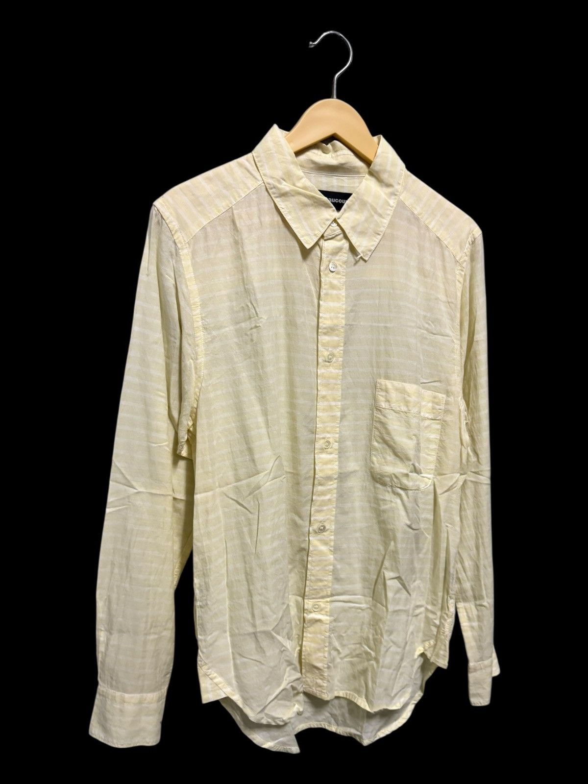 Designer × Japanese Brand × mercibeaucoup MERCIBEAUCOUP JAPANESE BRAND LONG SLEEVER SHIRT BUTTONS UP Size US M / EU 48-50 / 2 - 7 Thumbnail