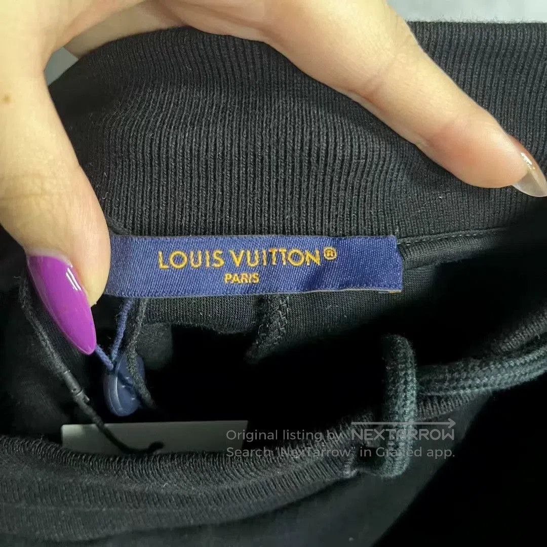 Louis Vuitton louis vuitton black casual shorts with drawstring. Size US 28 / EU 44 - 3 Thumbnail