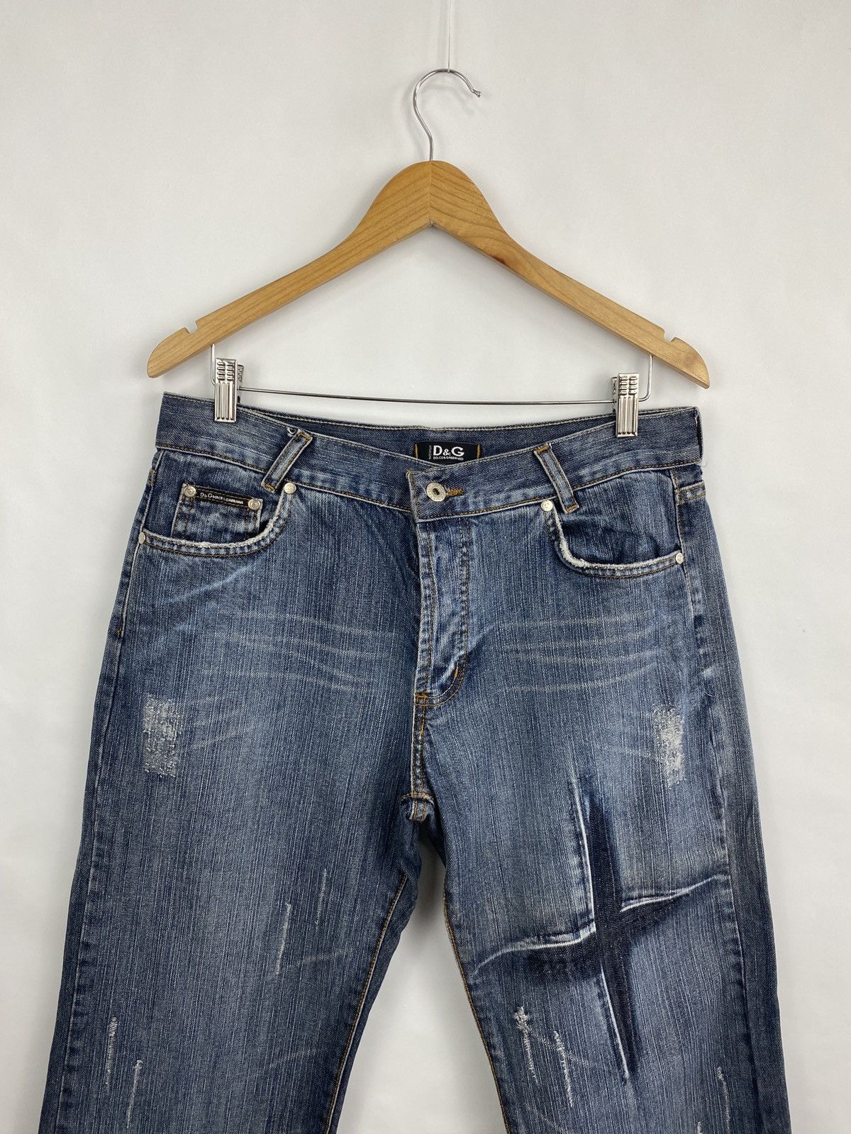 Dolce & Gabbana Vintage 90s Dolce Gabbana Y2K Jeans Retro Rare Hype Y2K Size US 34 / EU 50 - 9 Thumbnail